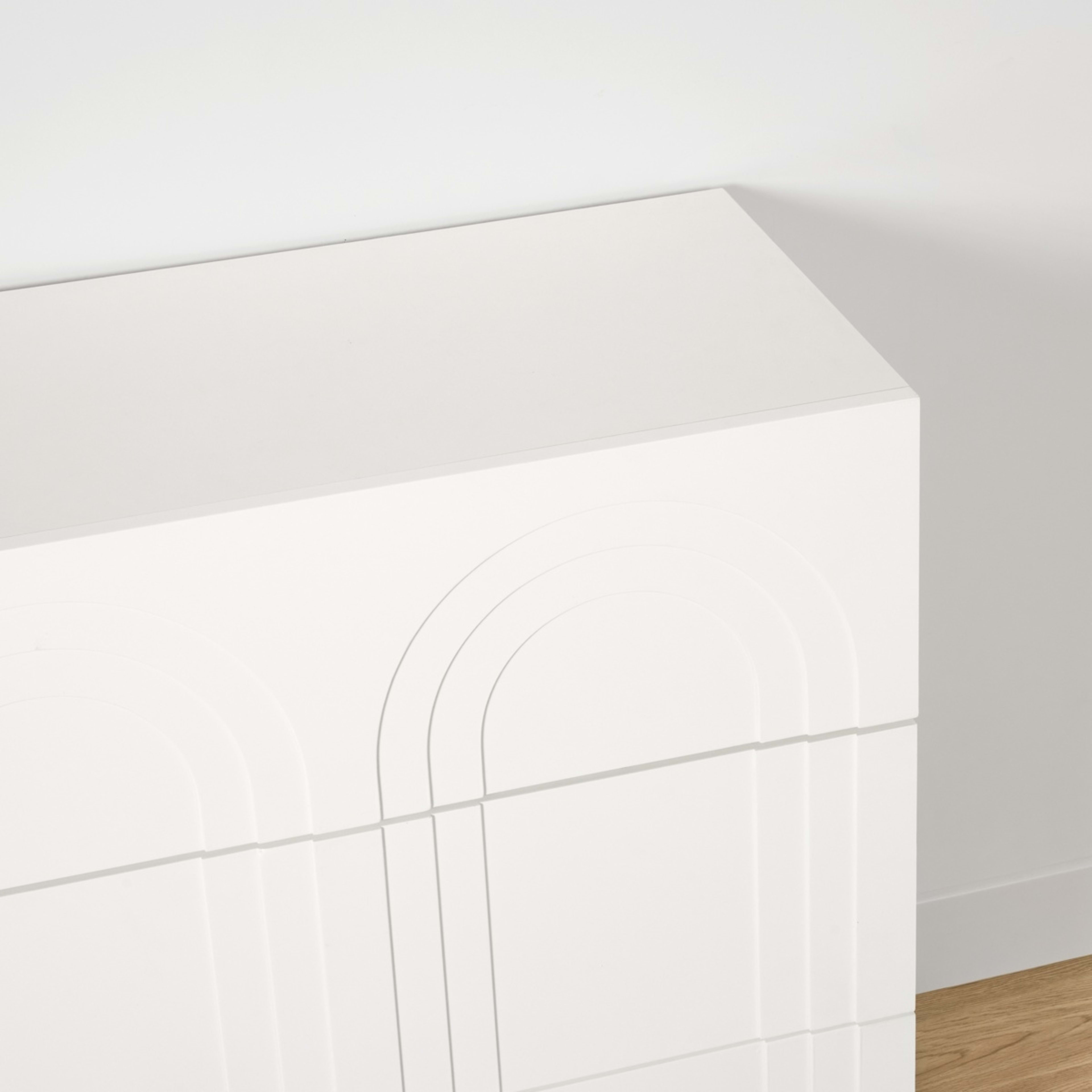 6 Carter Arched 3 Drawer Chest, 6 of 10