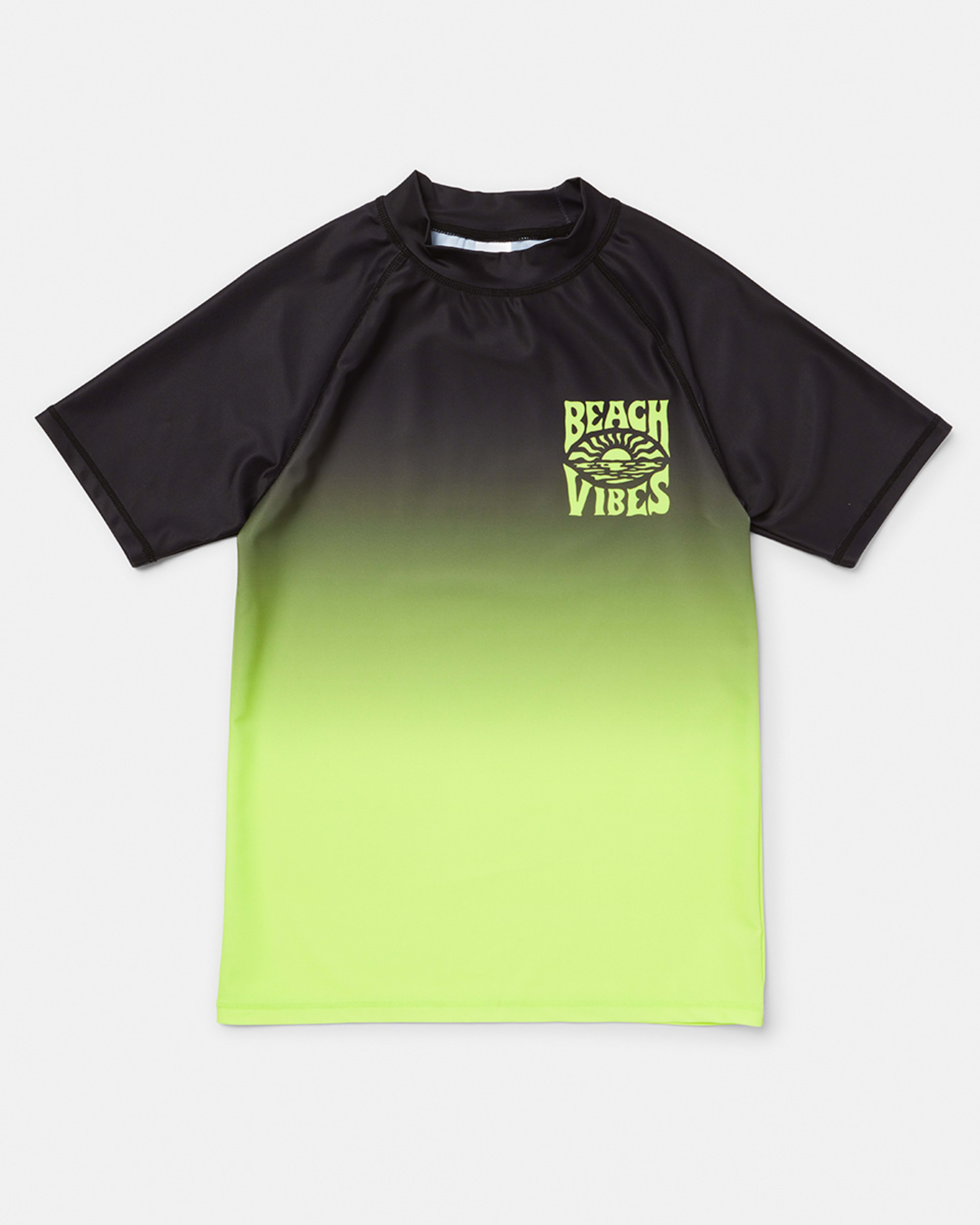 Short Sleeve Print Rash Vest Kmart