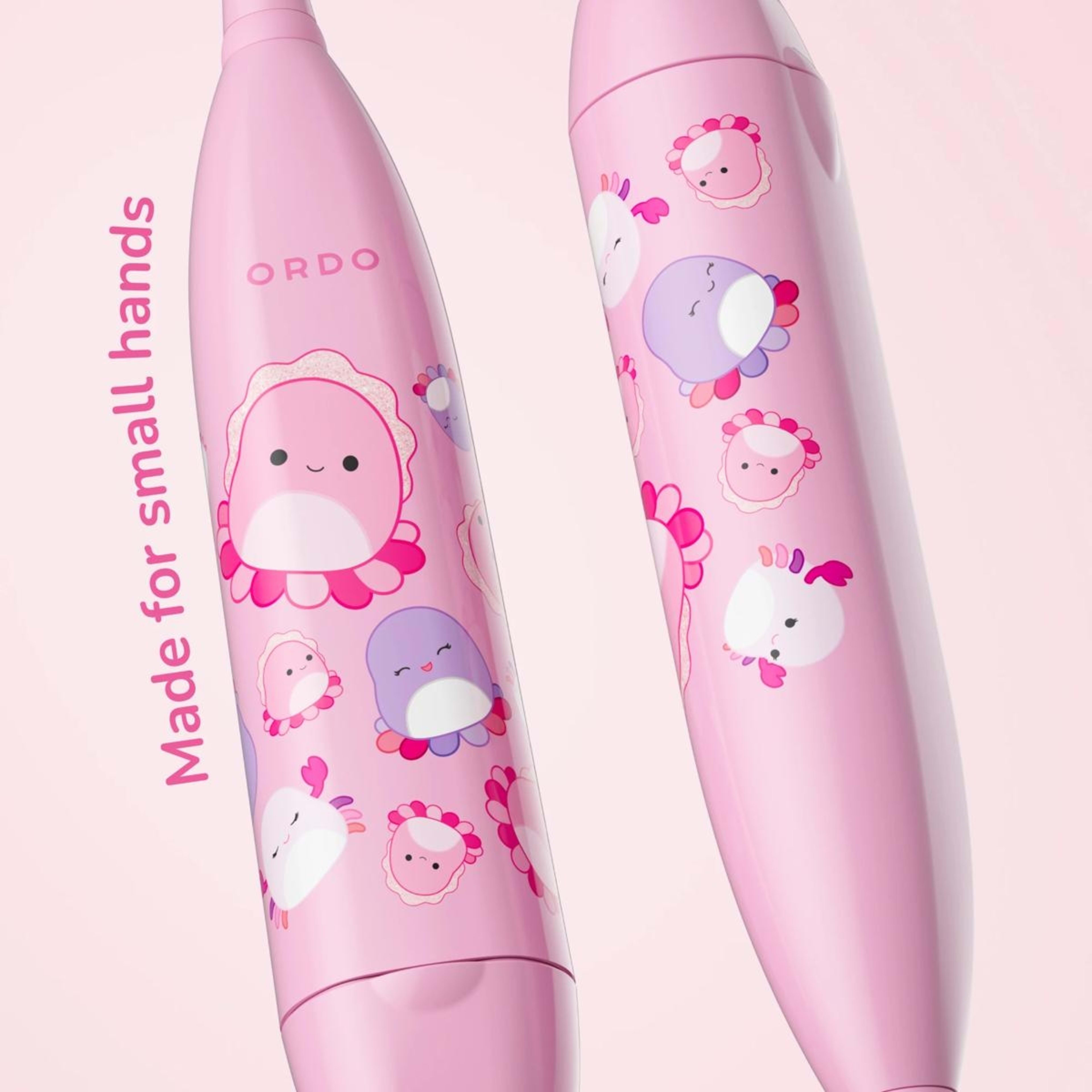 2 Original Squishmallows Ordo Sonic Kids Battery Toothbrush - Auggie, 2 of 9