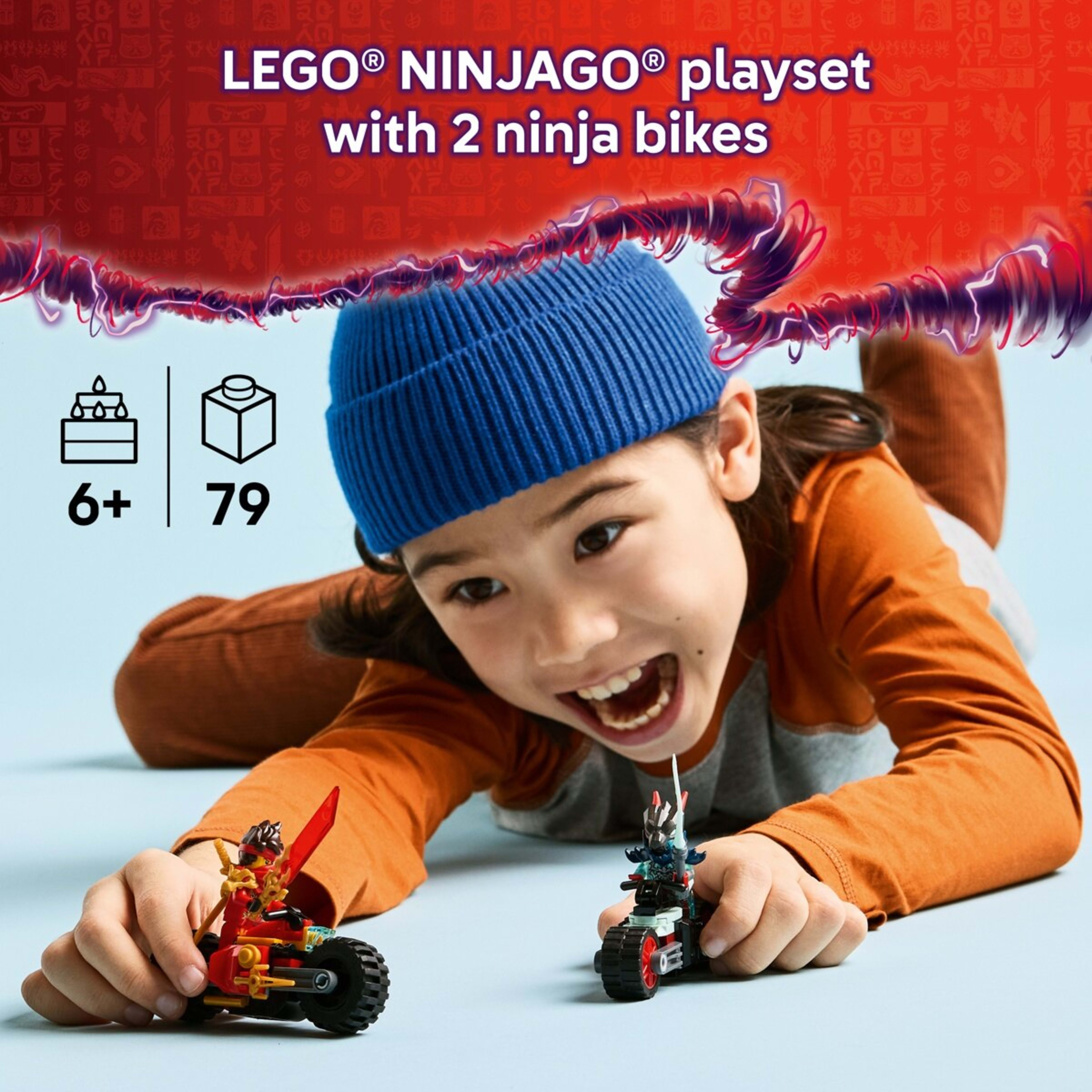 4 LEGO NINJAGO Kai’s Motorcycle Speed Race 71838, 4 of 11