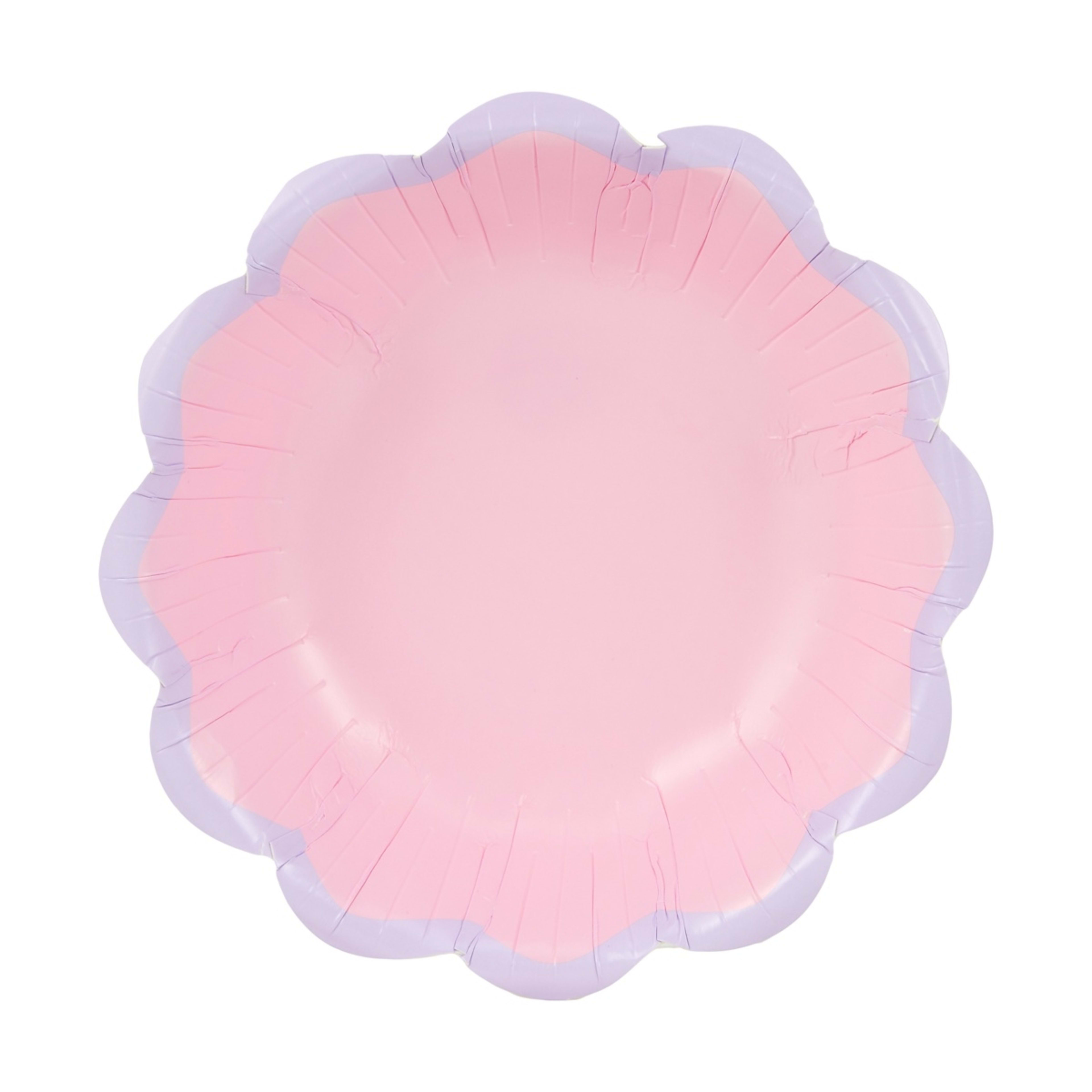 1 16 Piece Wavy Paper Bowl