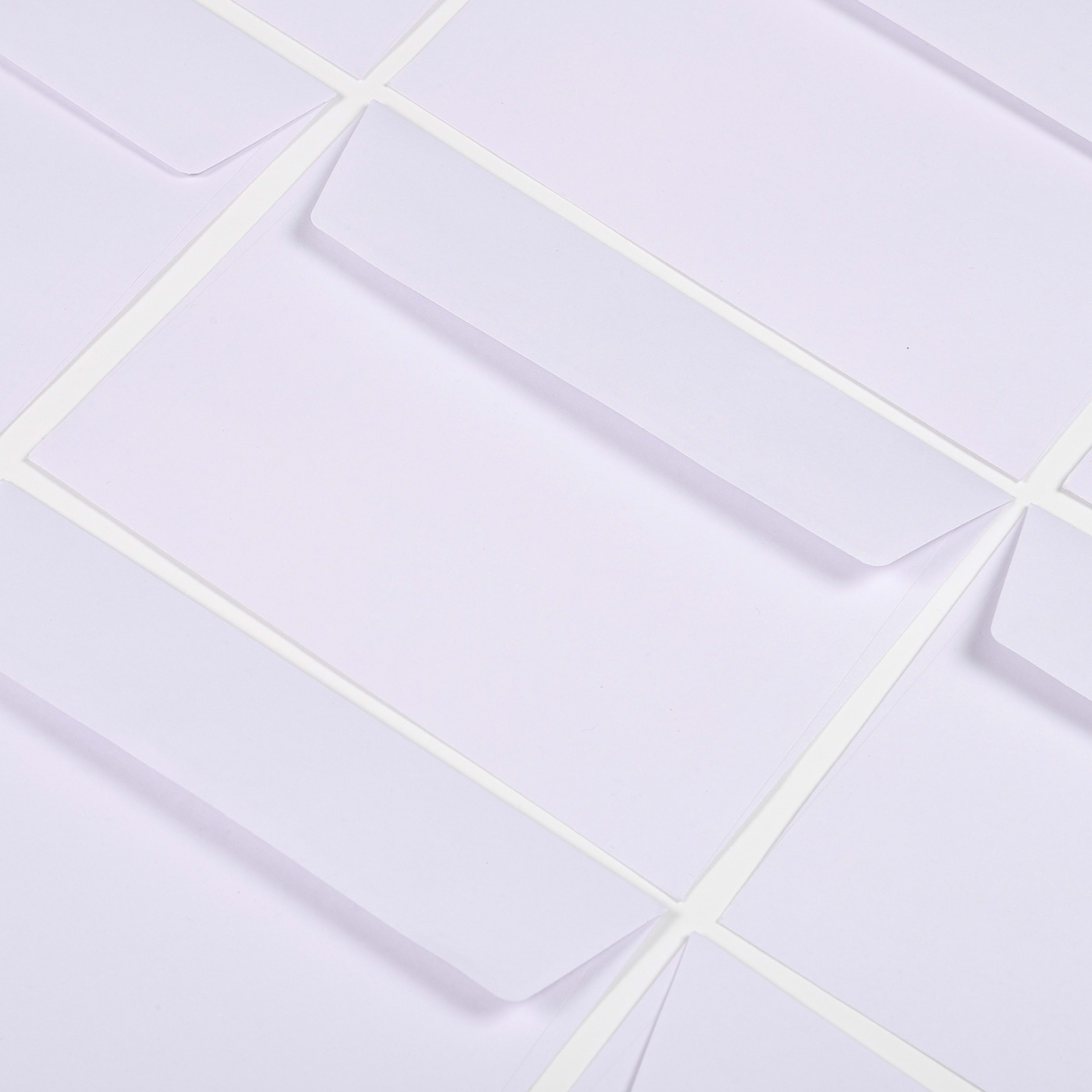 4 100 Pack C6 Peel and Seal Envelopes - White, 4 of 5