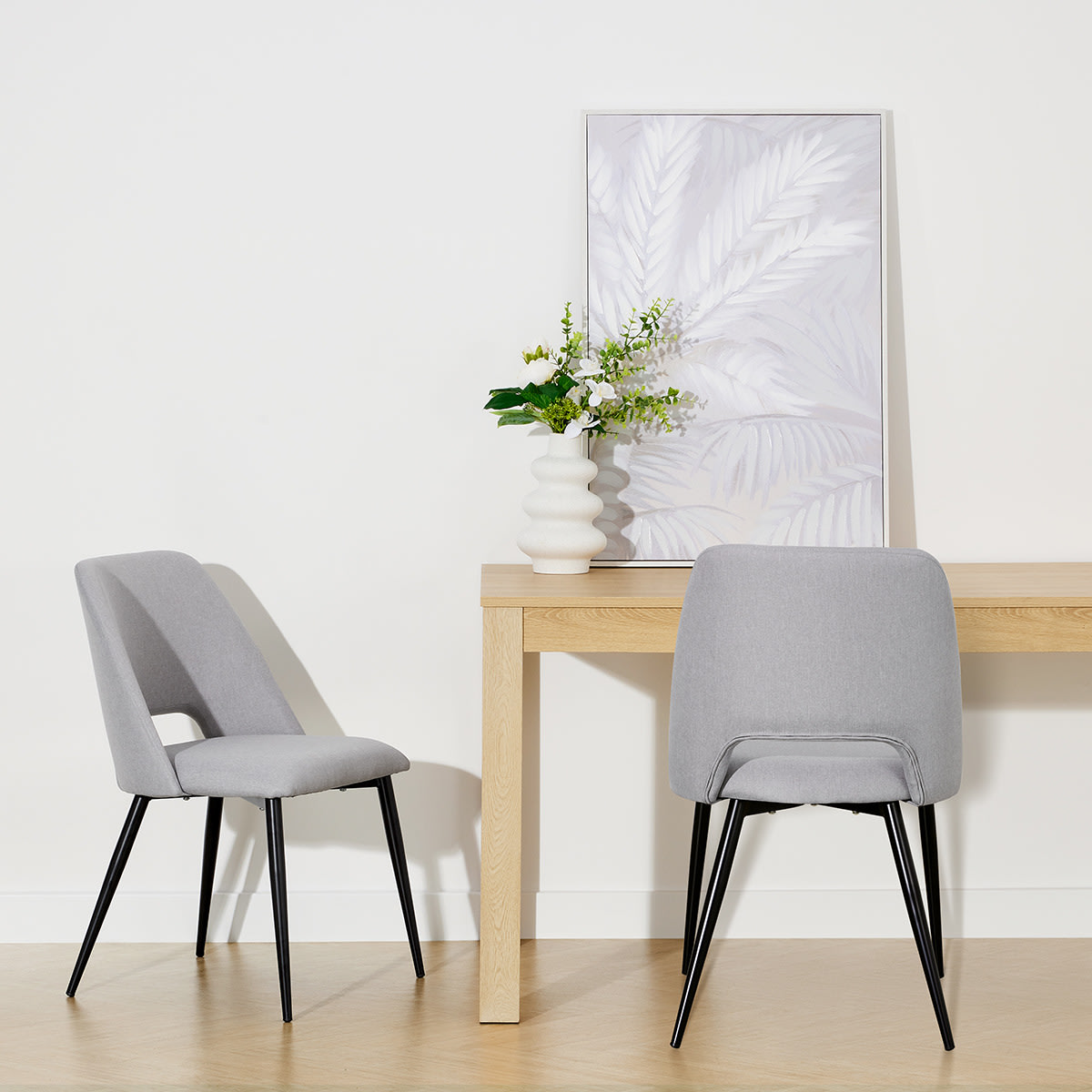 Kmart grey 2025 dining chair