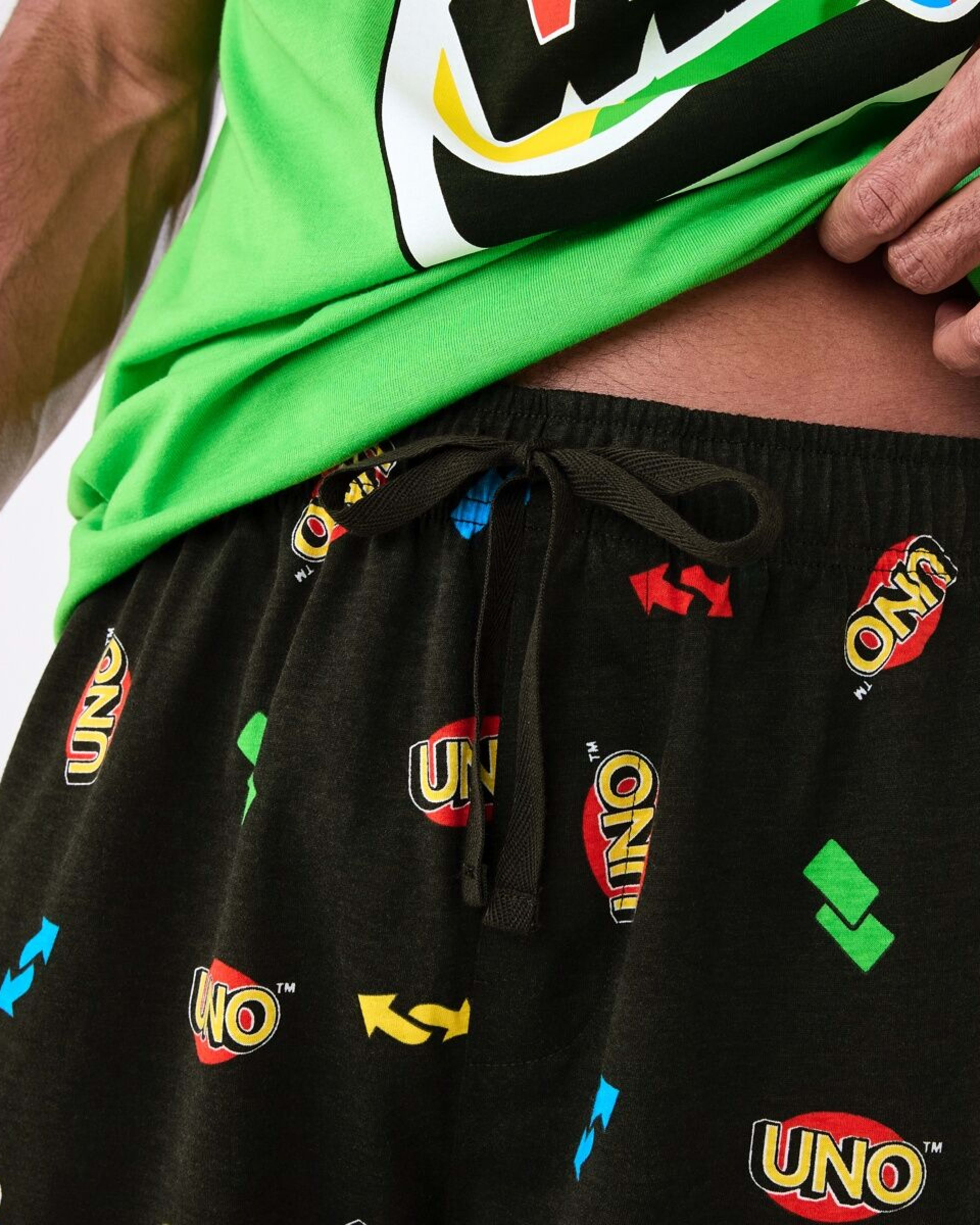7 UNO License Short Sleeve Top and Shorts Pyjama Set UNO, 7 of 8
