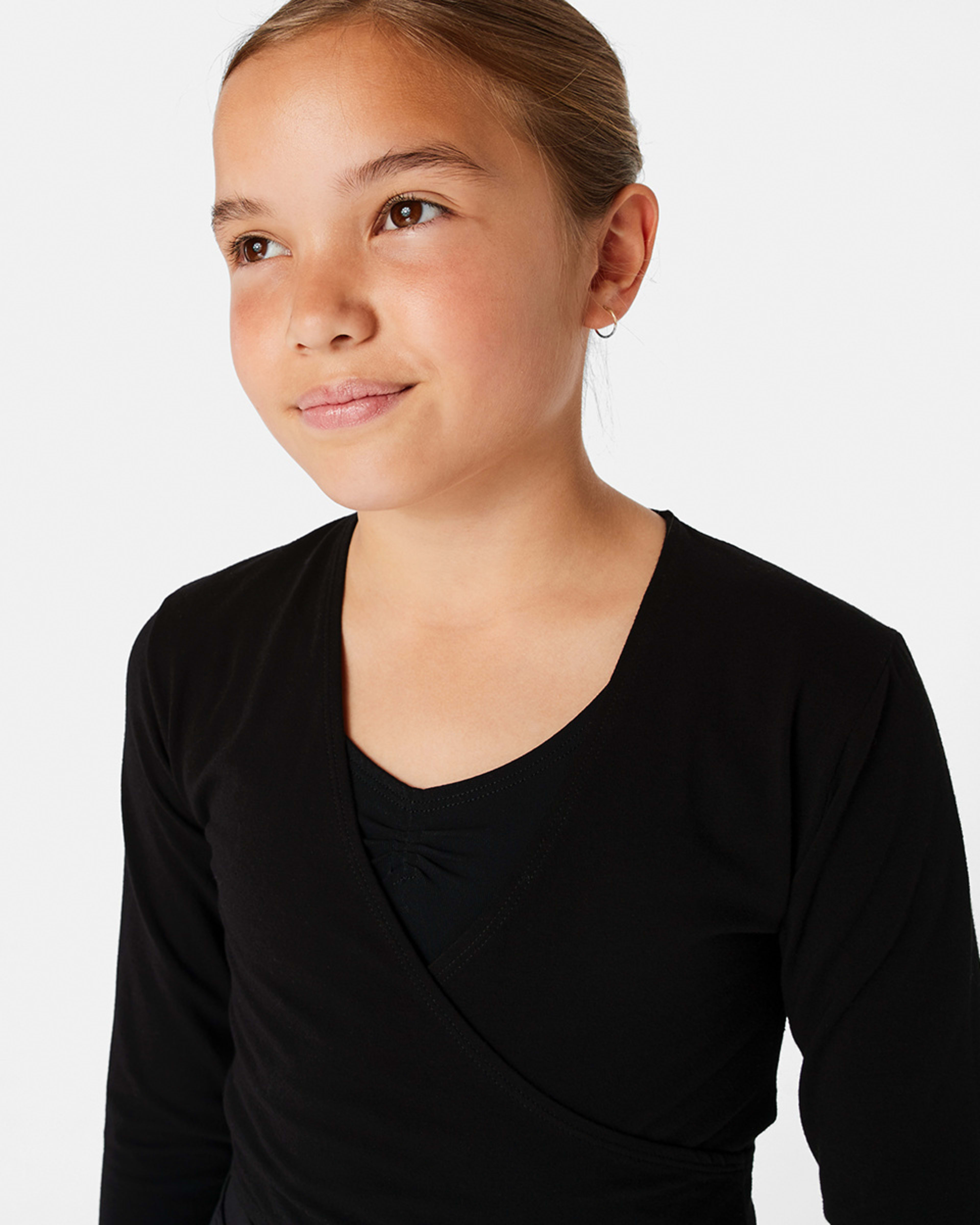4 Dance Wrap Top BLACK, 4 of 7