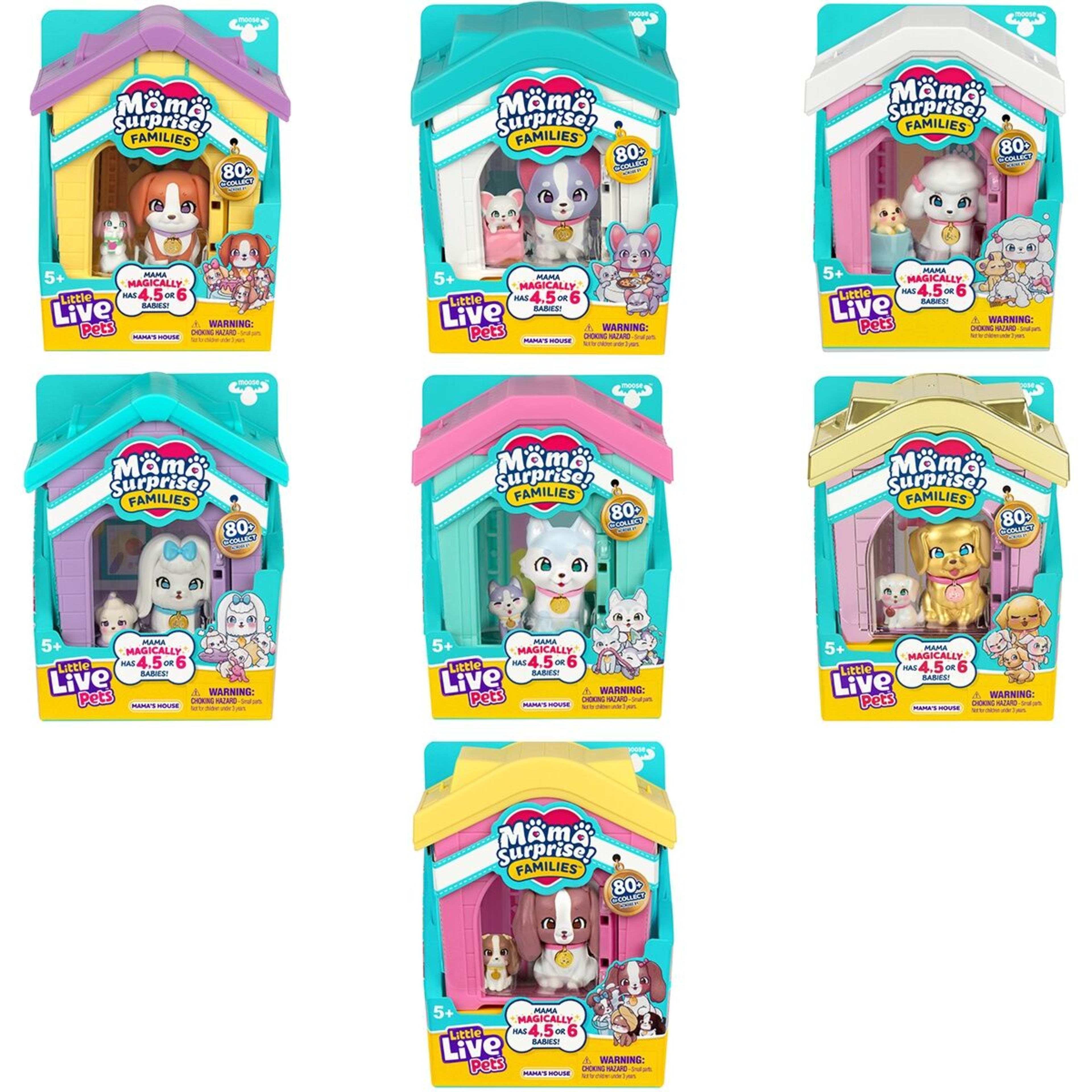 1 Little Live Pets Mama Surprise Families Mama's House Playset - Assorted