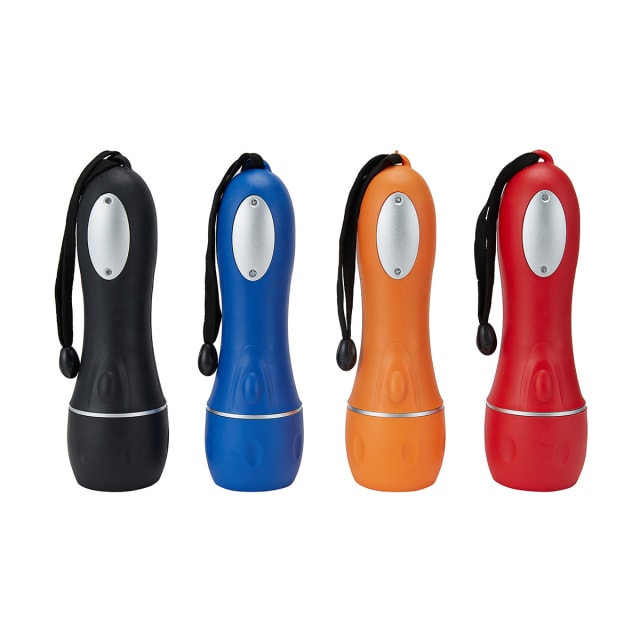 1W LED Rubber Torch Assorted Kmart