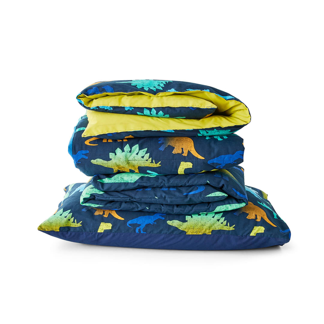 Dino Reversible Comforter Set Single Bed Kmart NZ