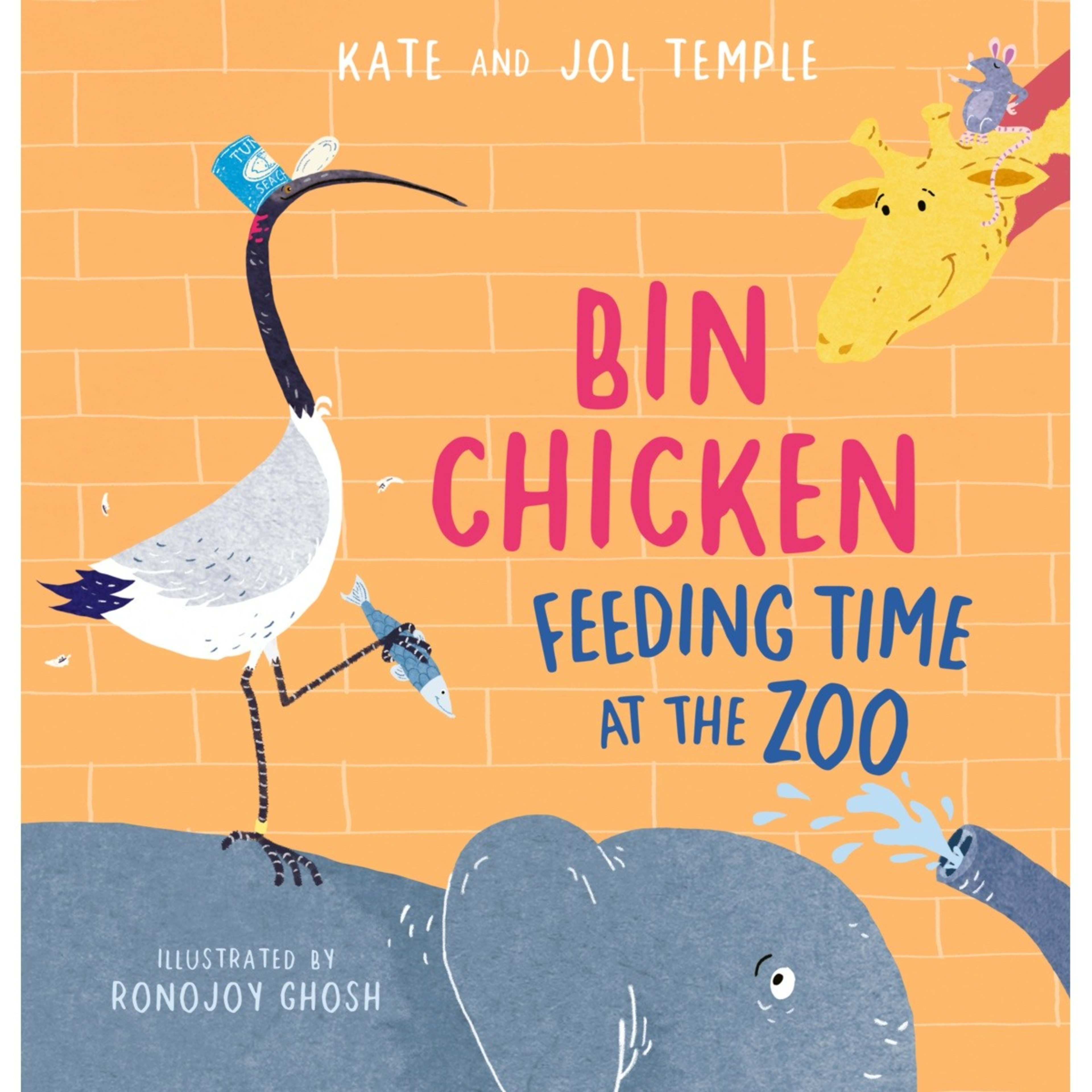 1 Bin Chicken Feeding Time at the Zoo by Kate and Jol Temple - Book