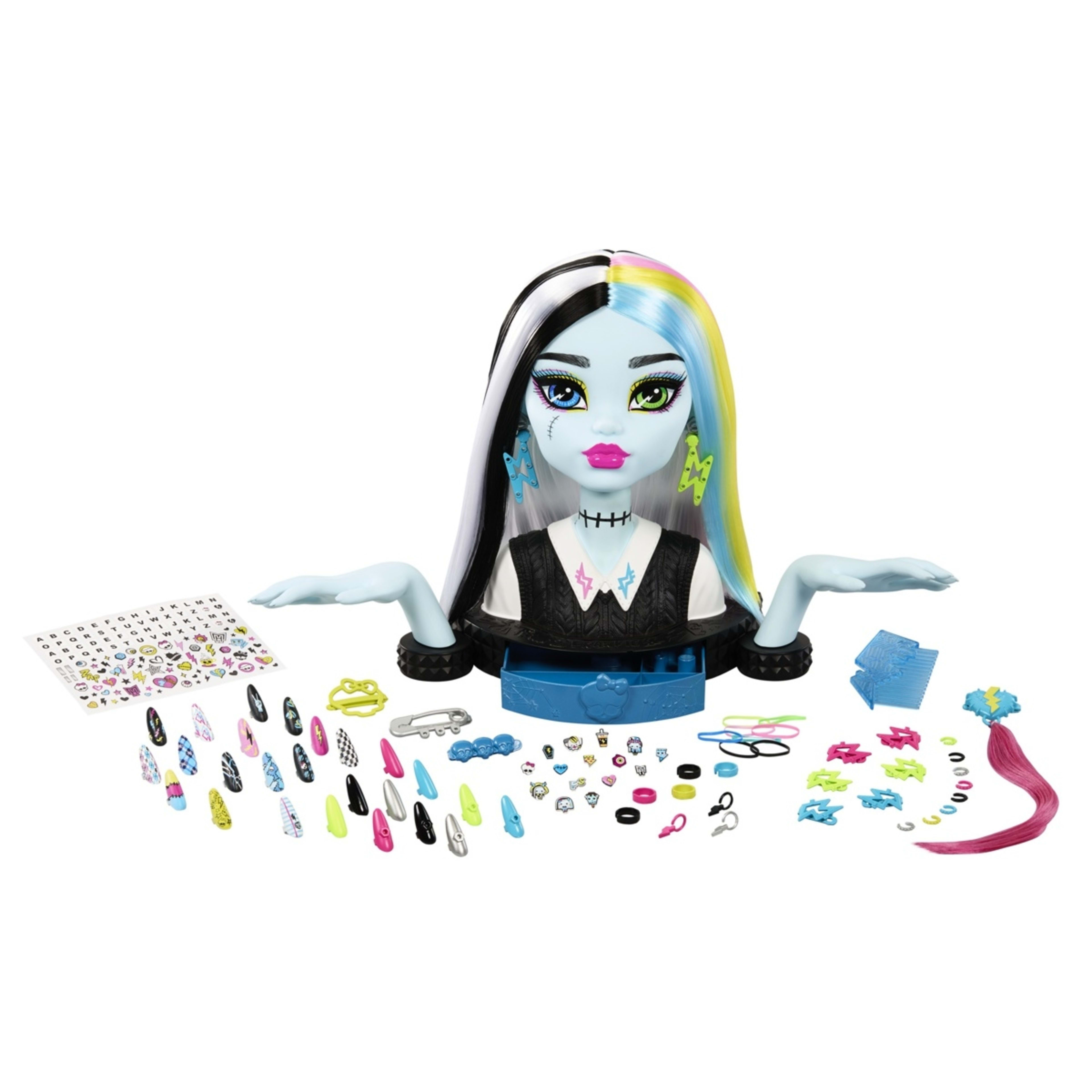 2 Monster High Frankie Stein Styling Head, 2 of 3