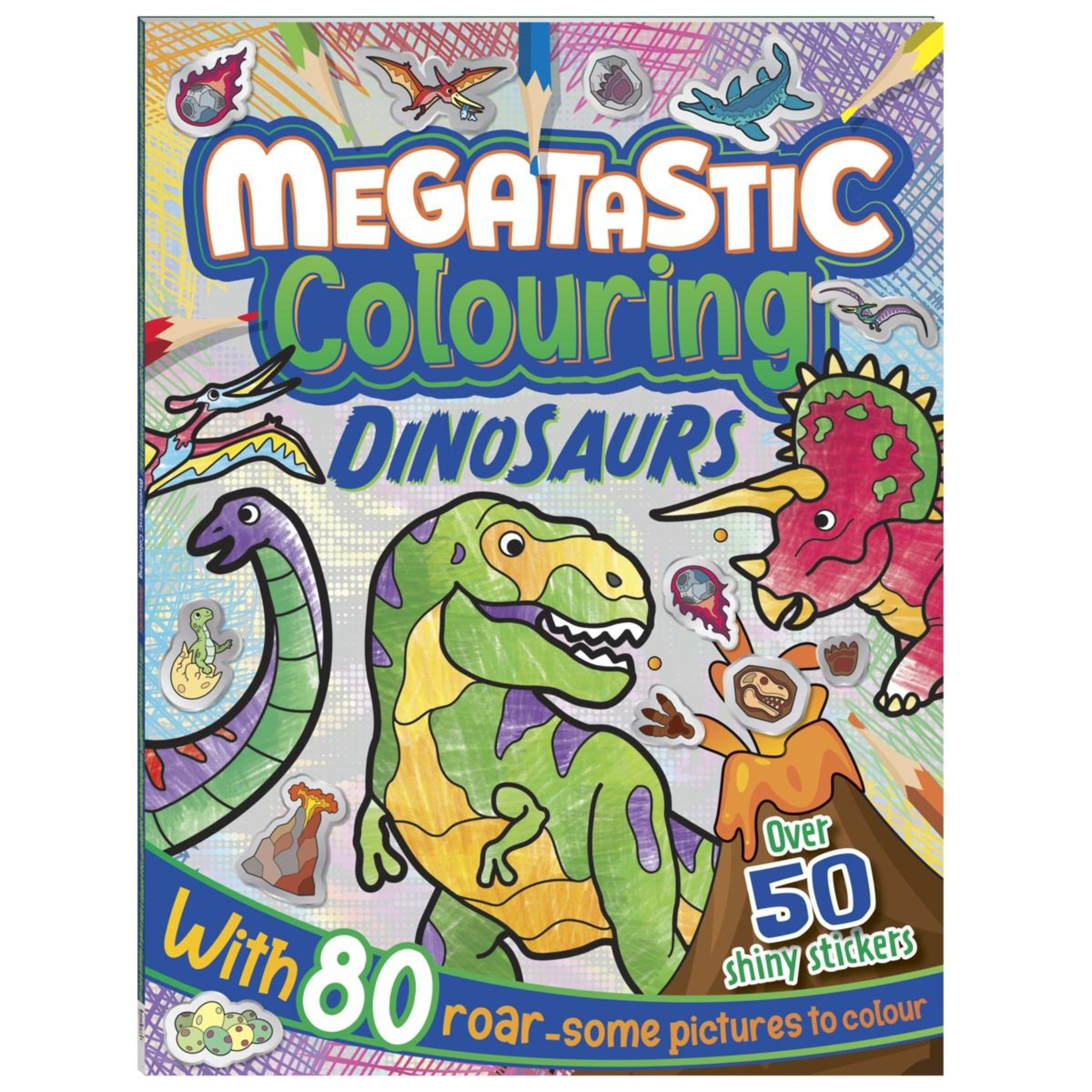 Megatastic Colouring Dinosaurs Book Kmart