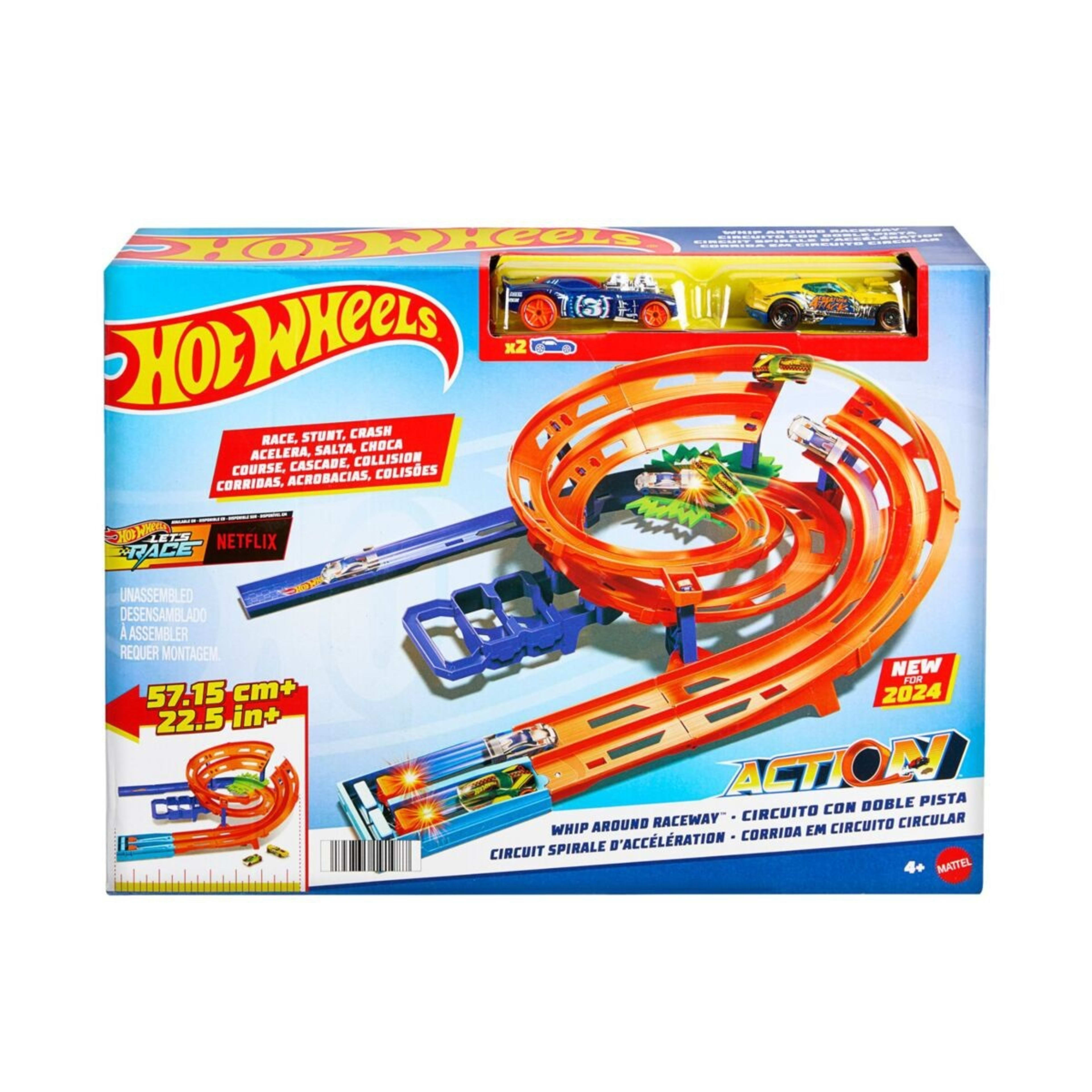 1 Hot Wheels Whip Around Raceway Playset, 1 of 5