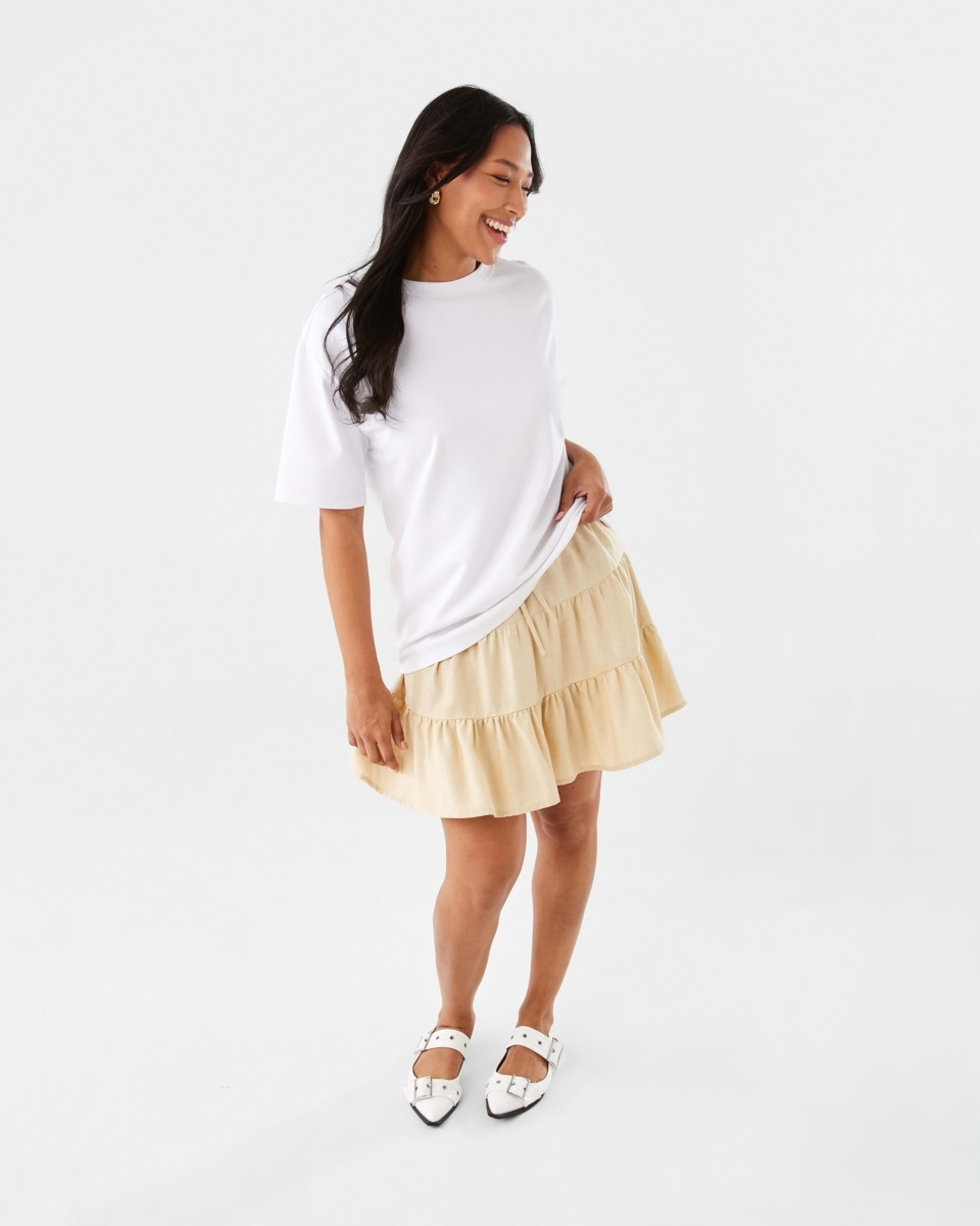3 Short Sleeve Elevated T-shirt WHITE, 3 of 7