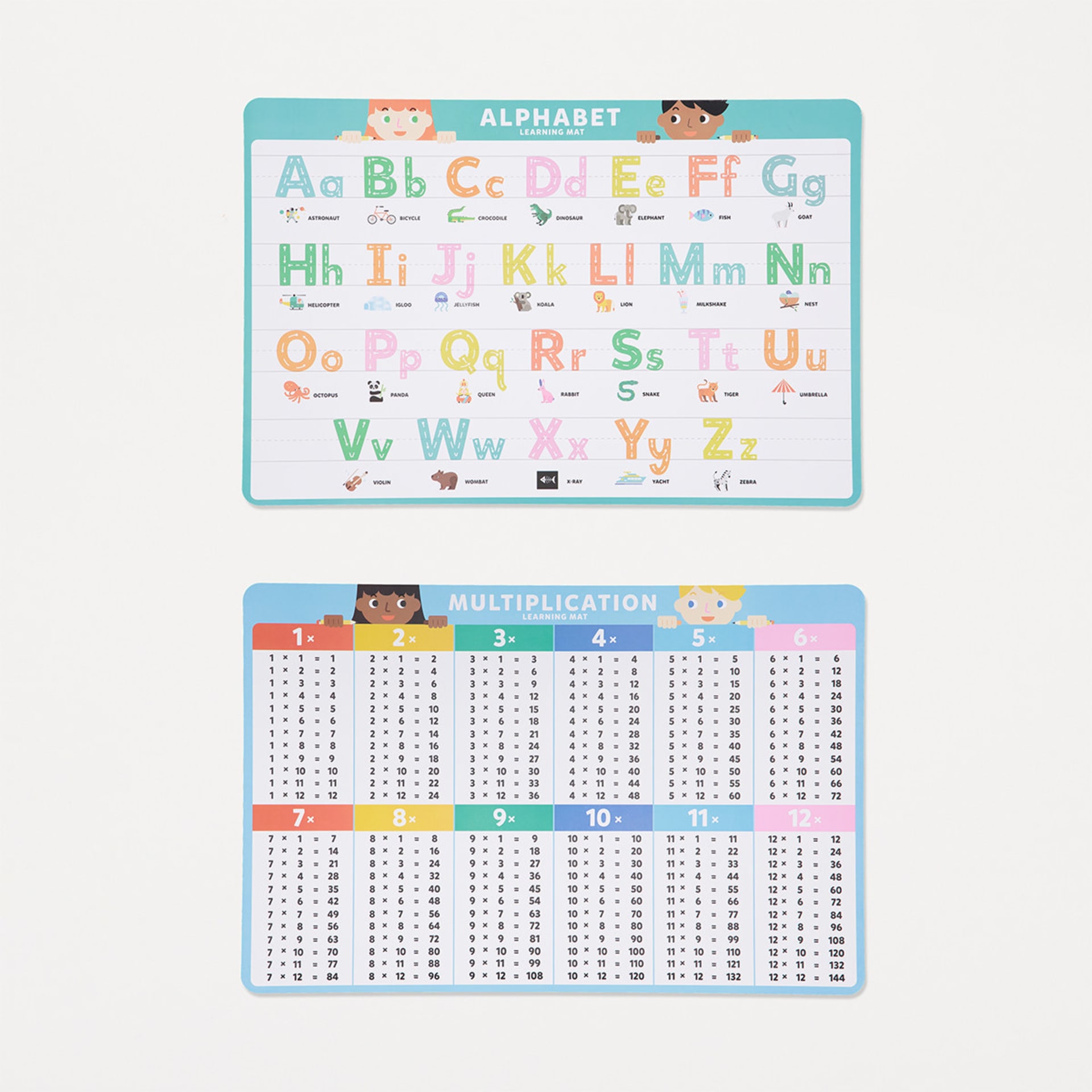 Education Placemat Assorted Kmart