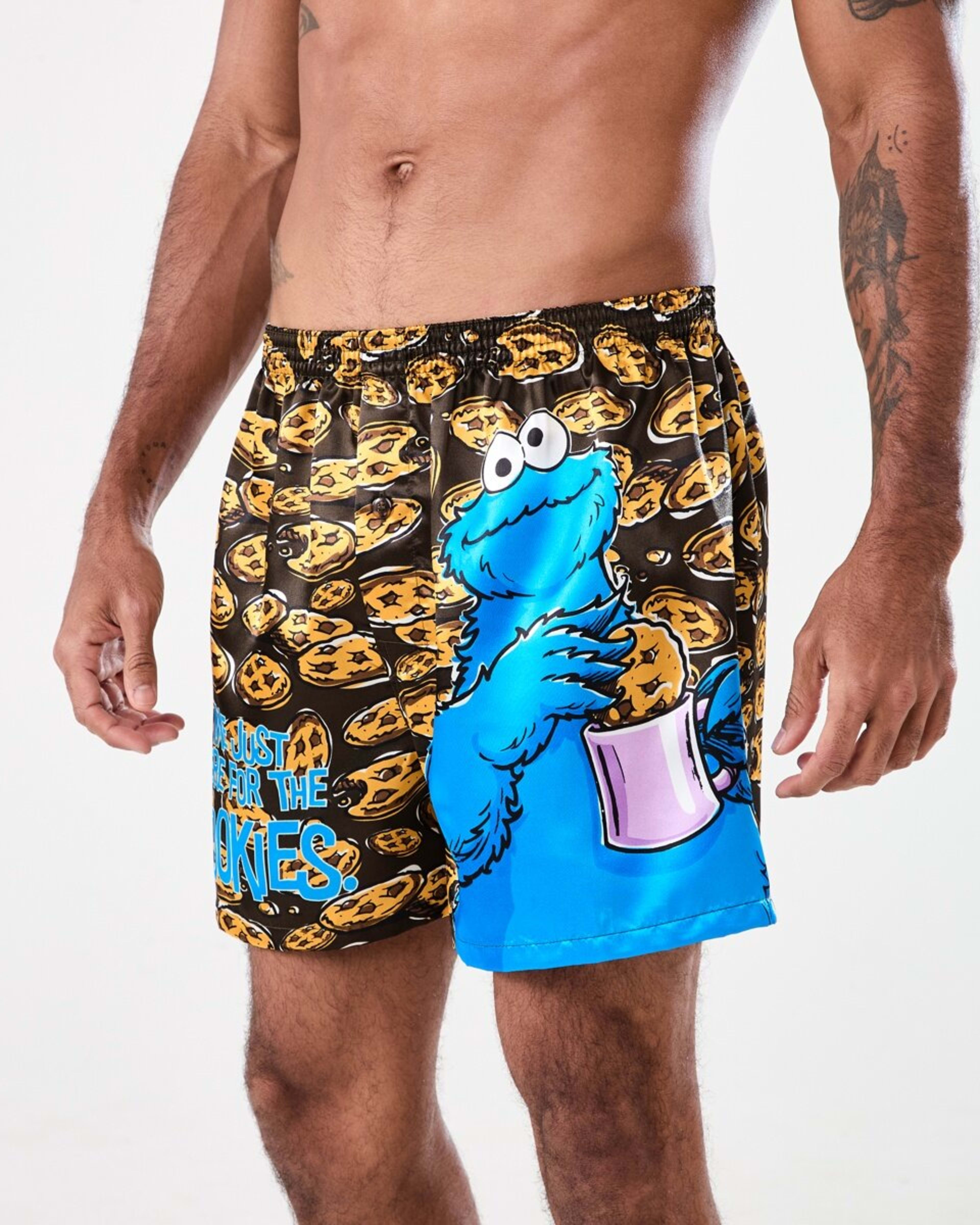 2 Cookie Monster License Boxers COOKIE MONSTER, 2 of 6