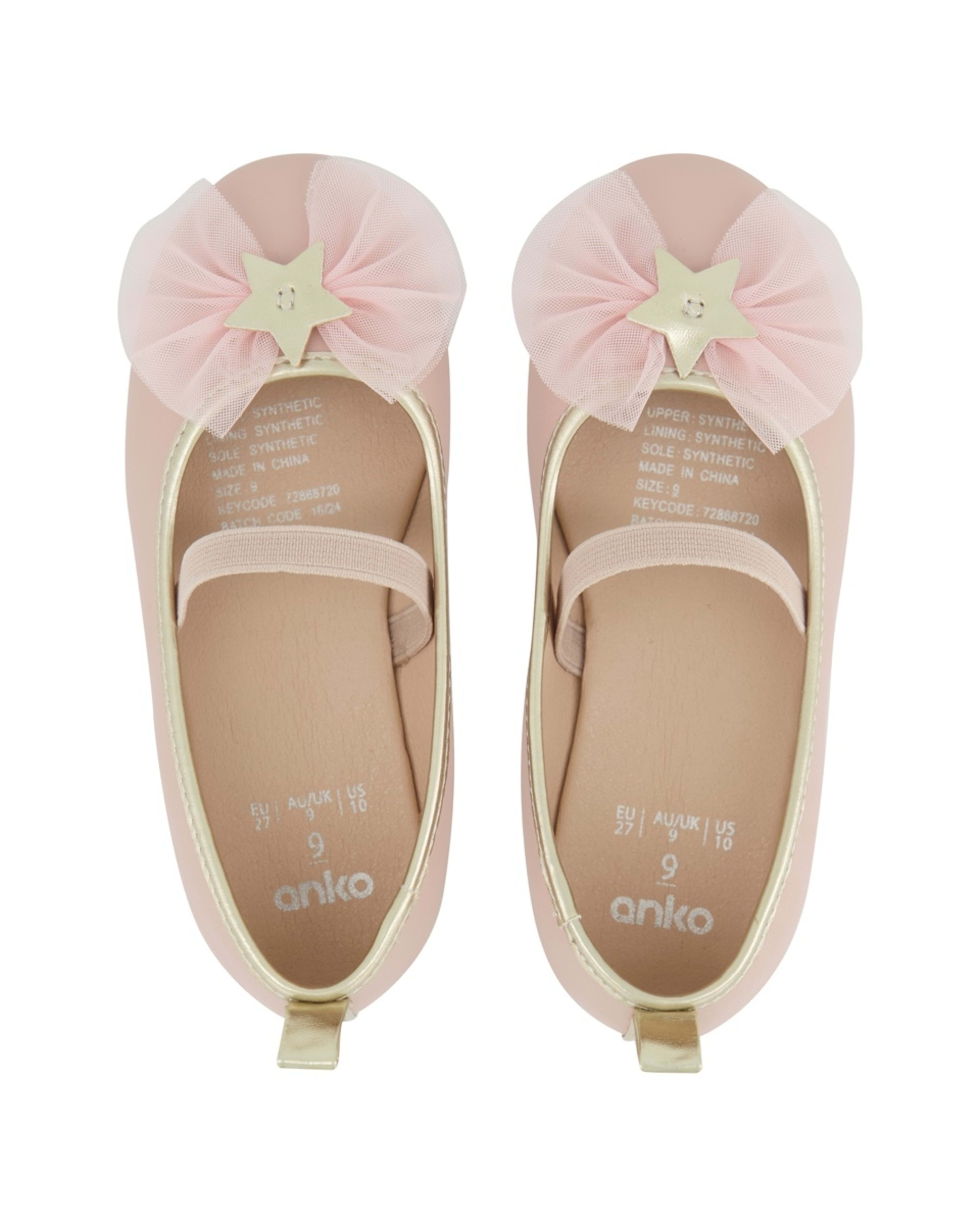 2 Junior Flats SILVER PINK, 2 of 5