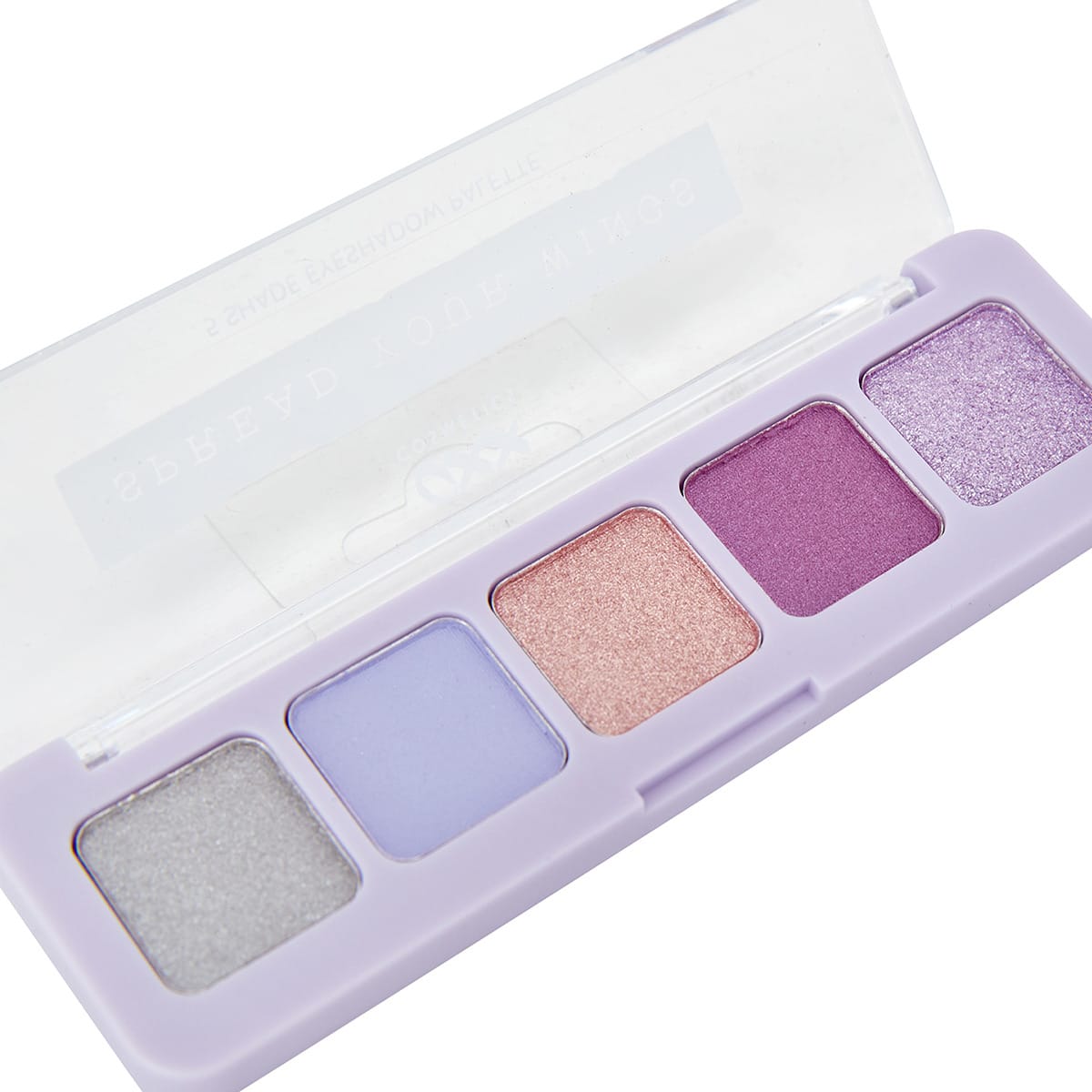 OXX Cosmetics 5 Shades Spread Your Wings Eyeshadow Palette Purple Kmart