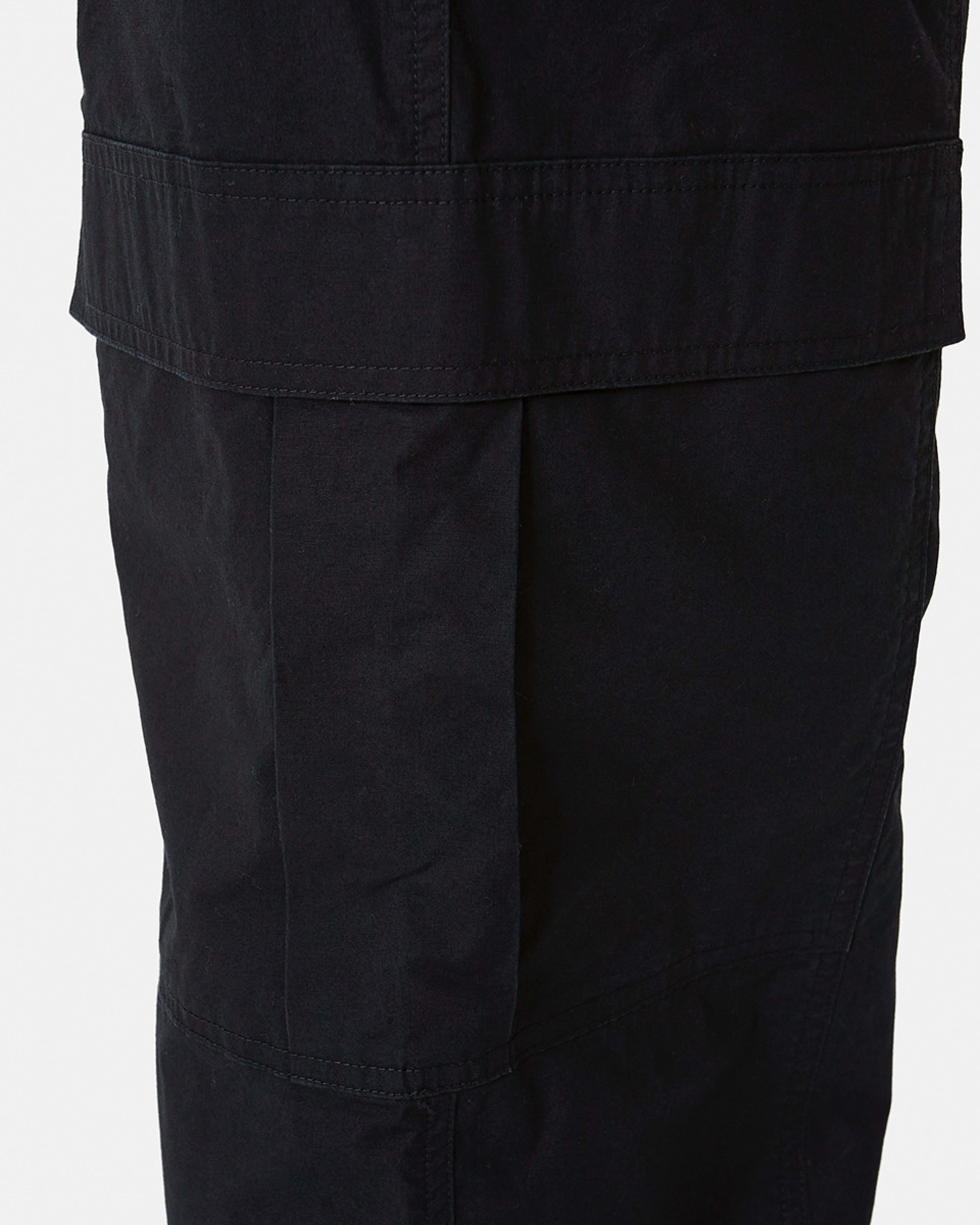 6 Pull On Cargo Pants Black, 6 of 6
