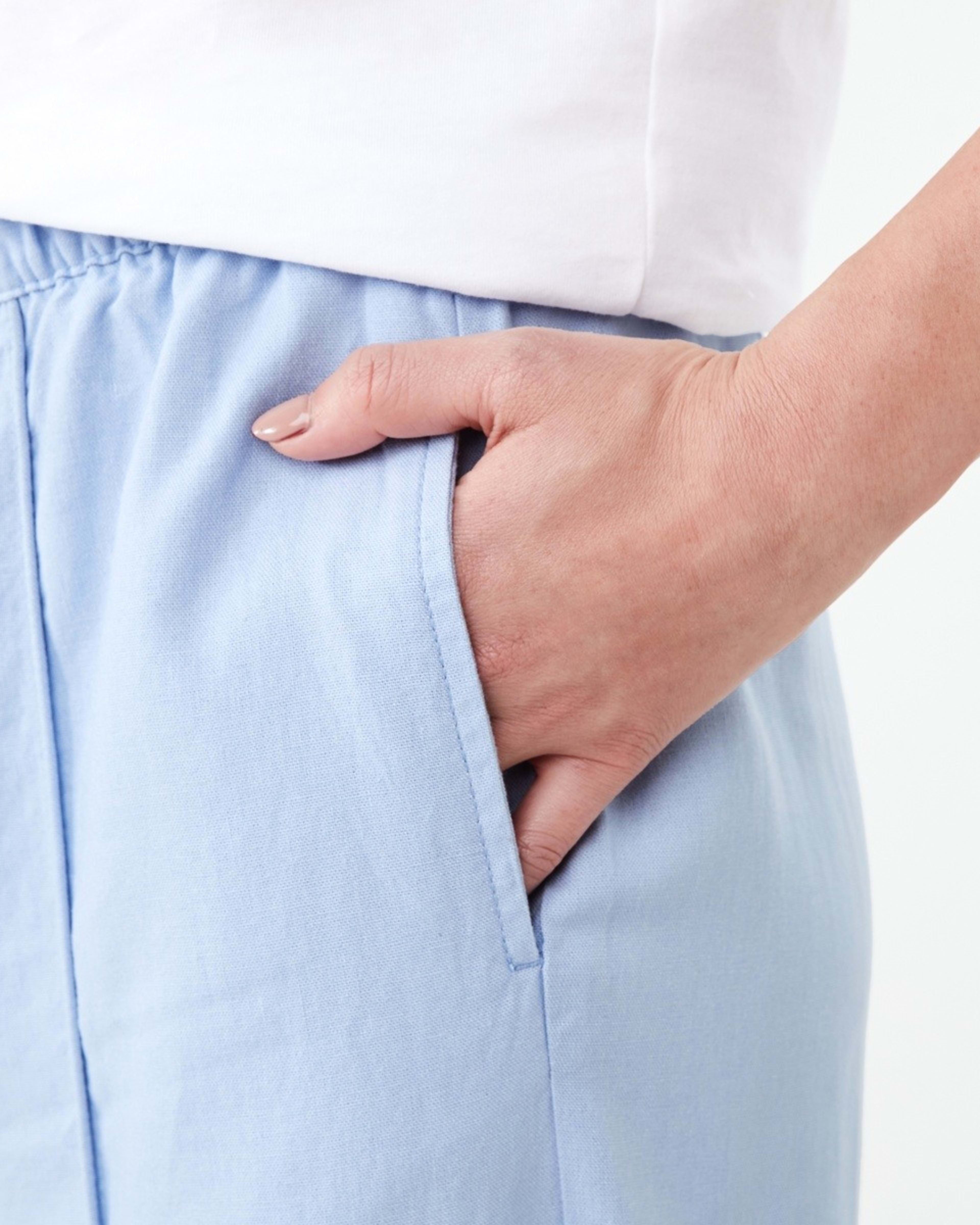 5 Textured Seam Front Pants BRUNI BLUE, 5 of 6
