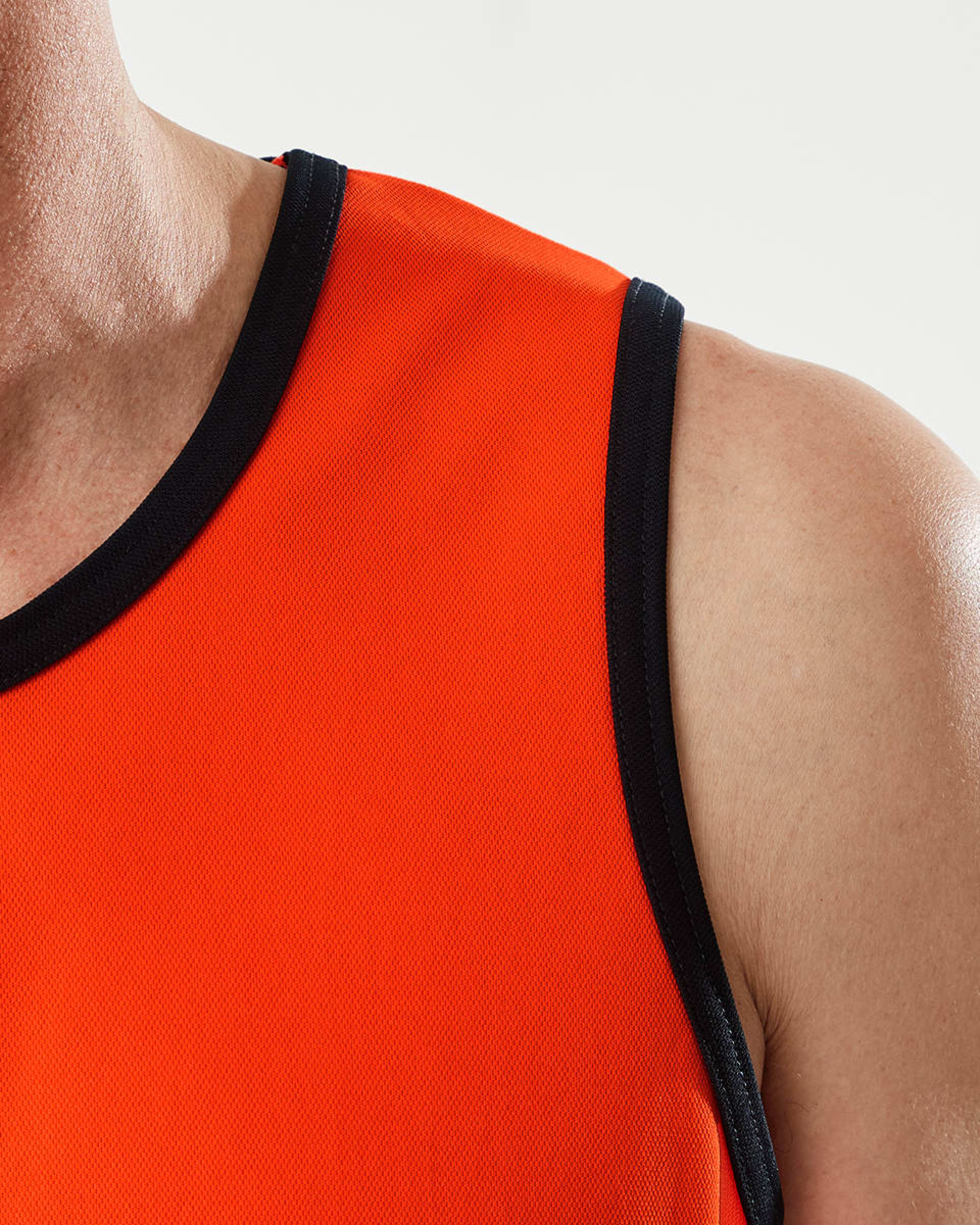 Workwear Fluorescent Industrial Singlet Kmart