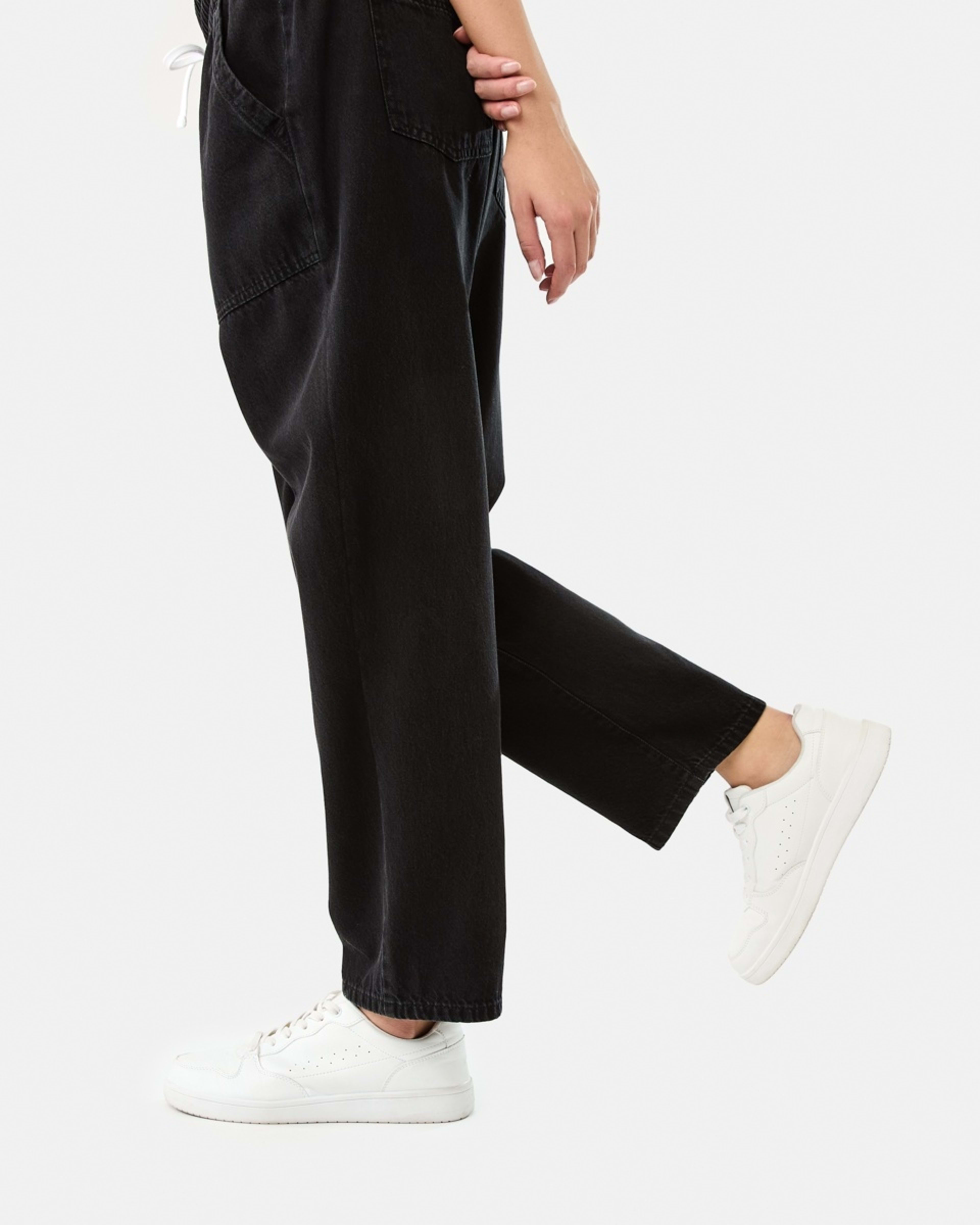 9 Denim Joggers BLACK WASH, 9 of 9