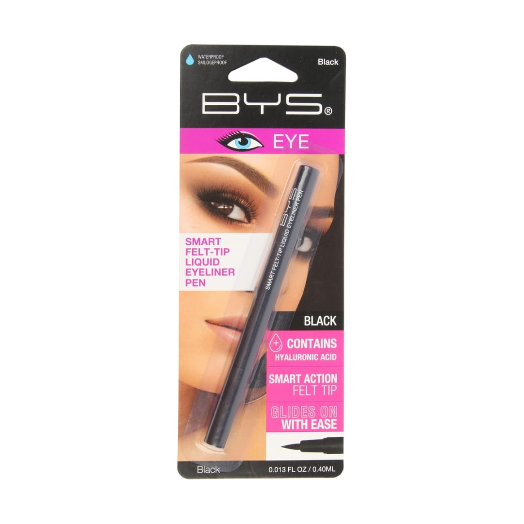 BYS Smart FeltTip Liquid Eyeliner Black Kmart