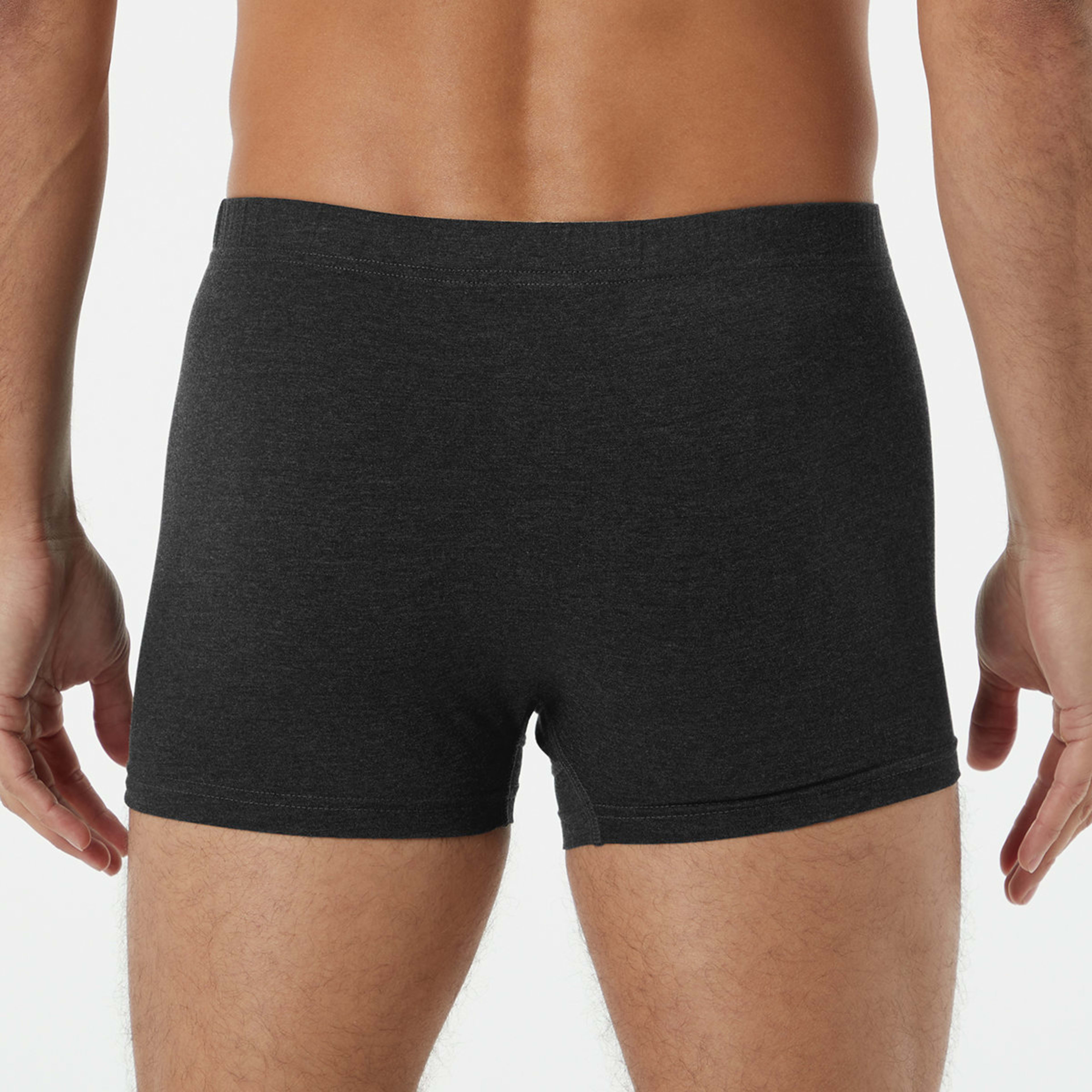 4 5 Pack Tunnel Waistband Trunks Char Marle, 4 of 7