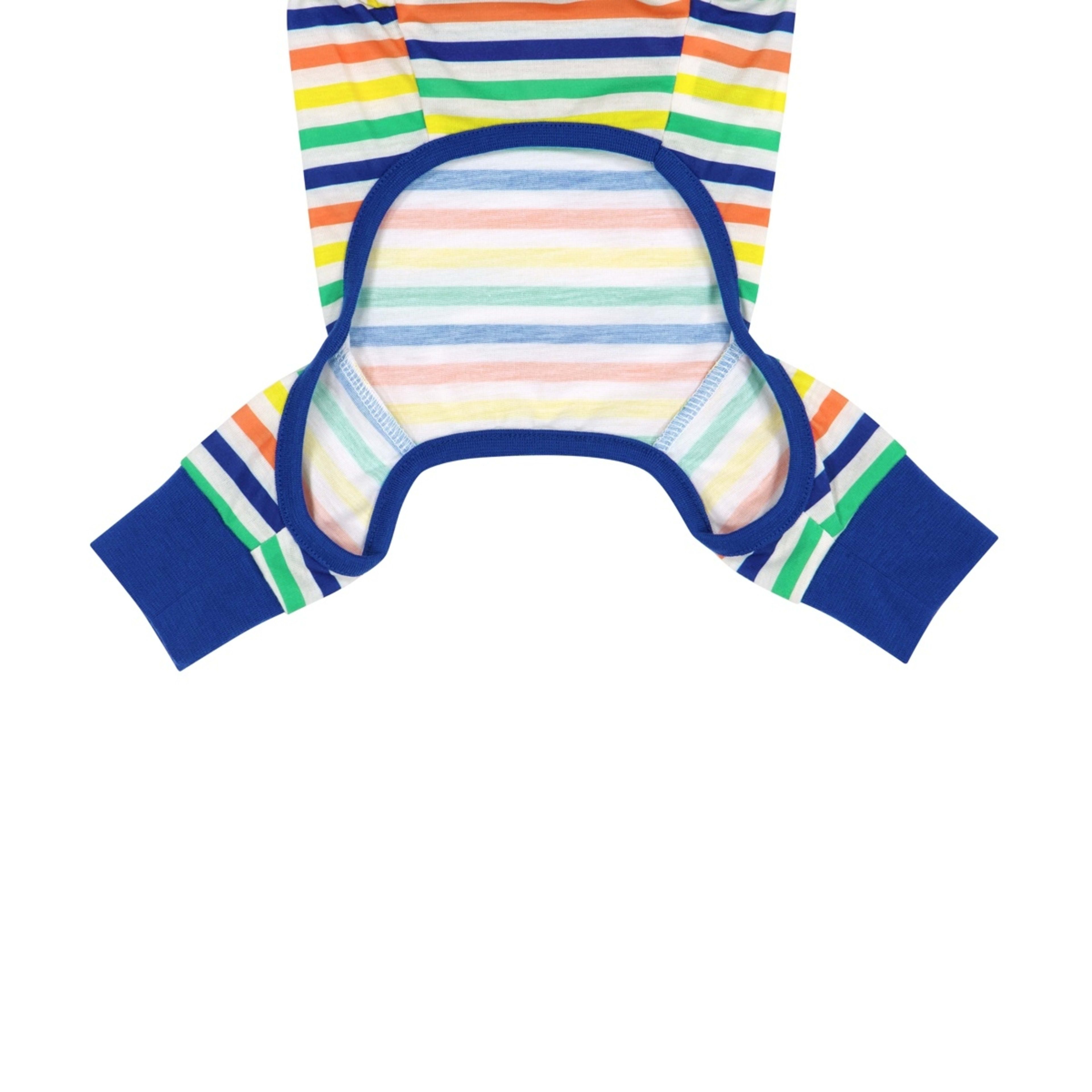 8 Pet Pyjama Stripe - Small, Blue, 8 of 9