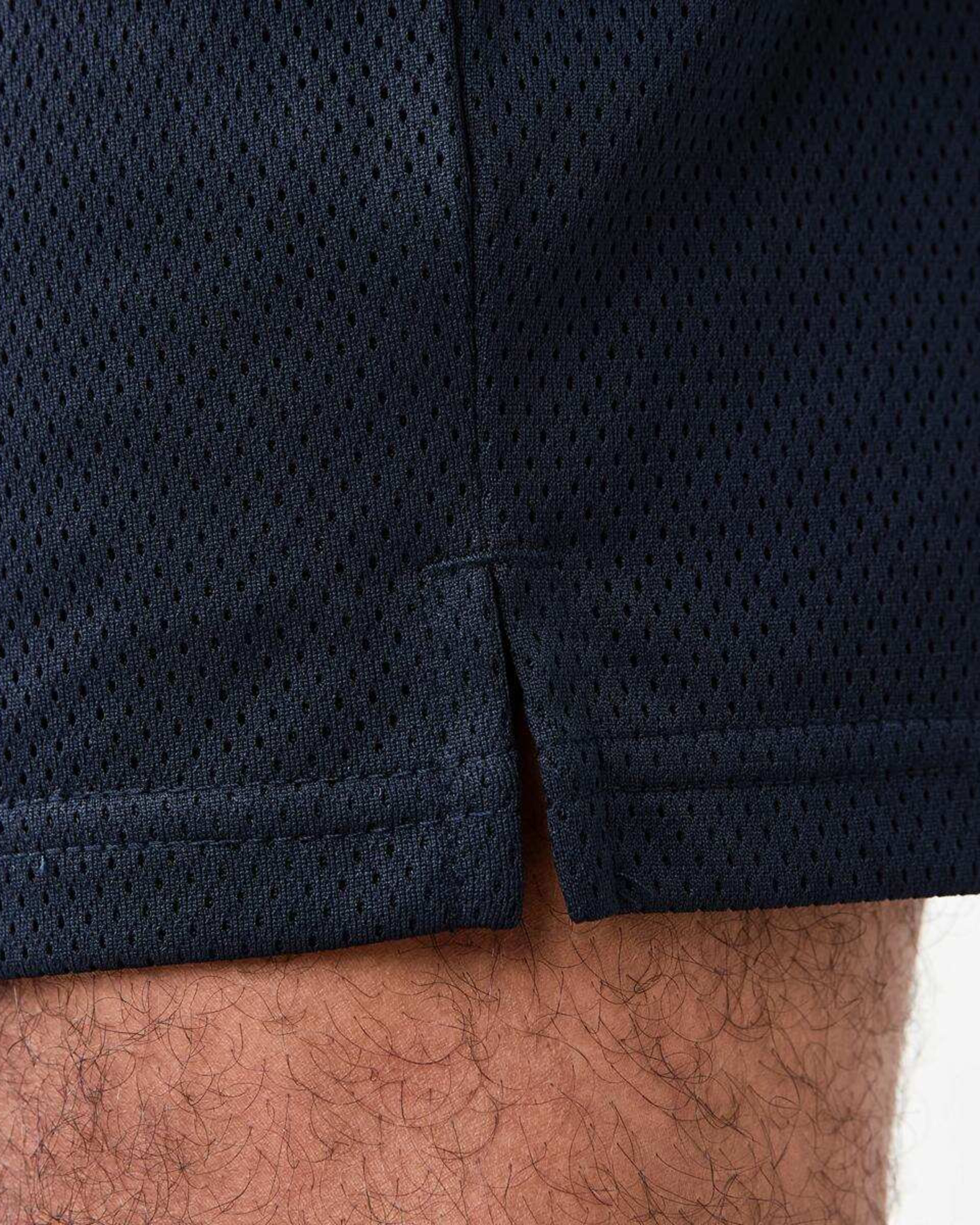 6 Active Mens Performance Mesh Shorts SHADE NAVY, 6 of 7