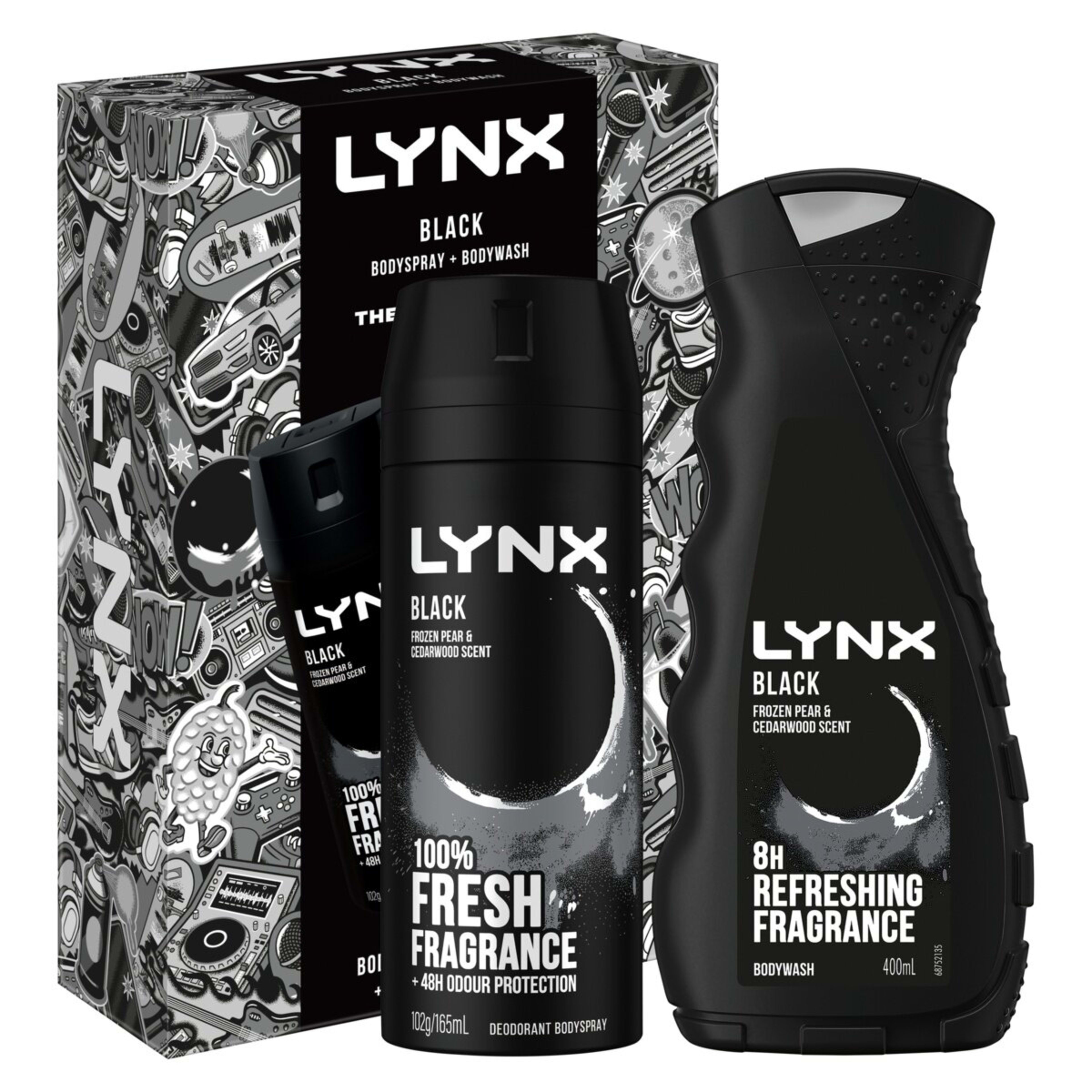 1 LYNX The Essentials Black Duo Gift Set