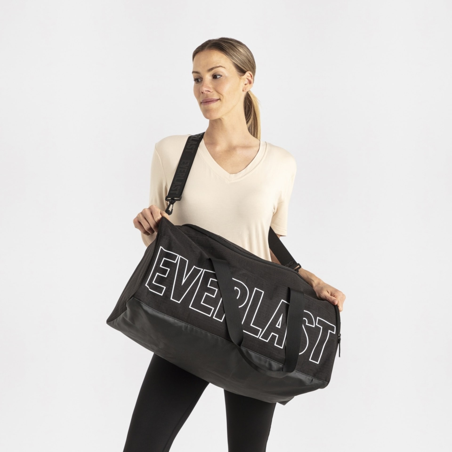 Active Everlast Colorado Duffle Bag Black Kmart