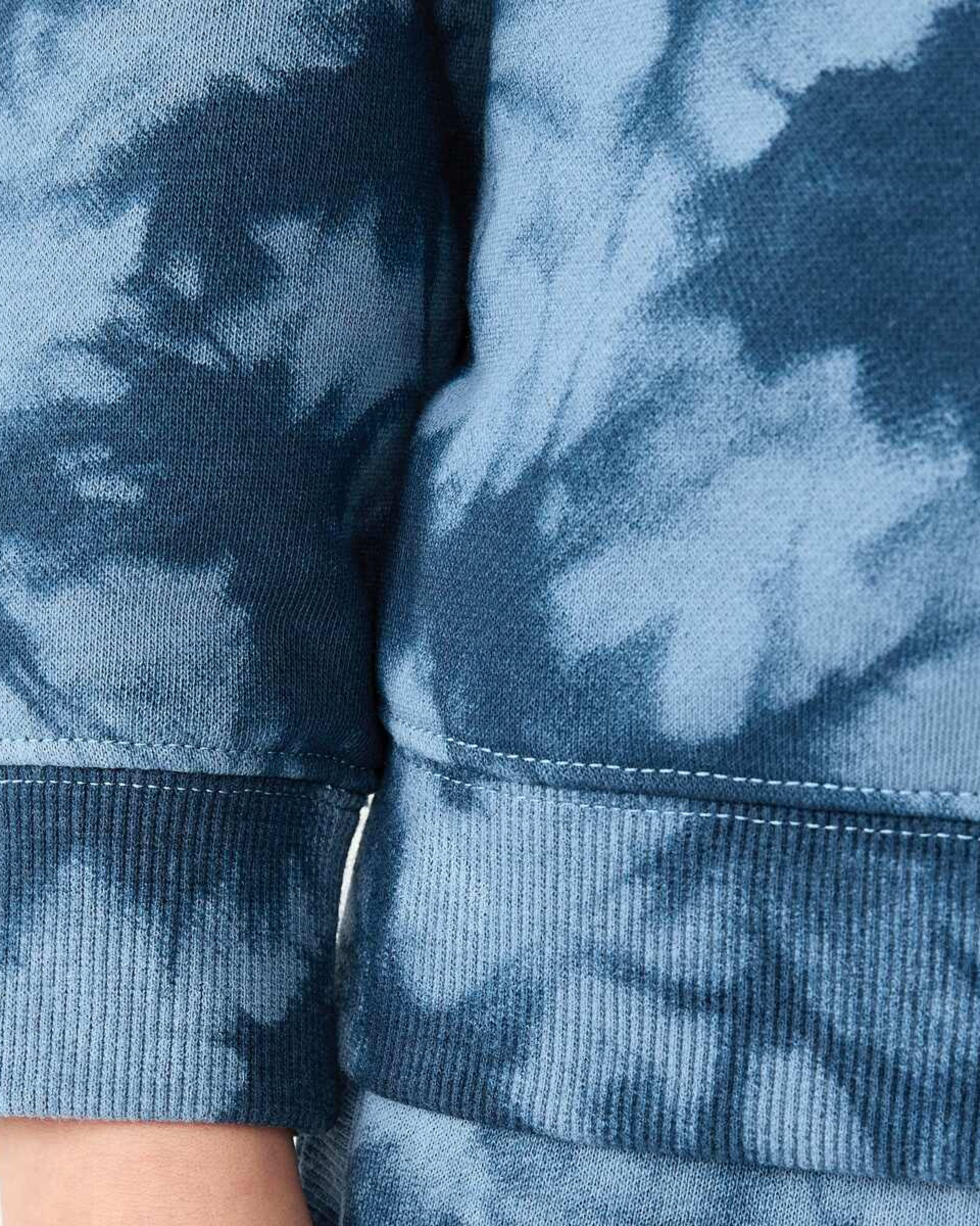 5 All Over Print Crew Neck Sweatshirt Blu Tiedye, 5 of 9
