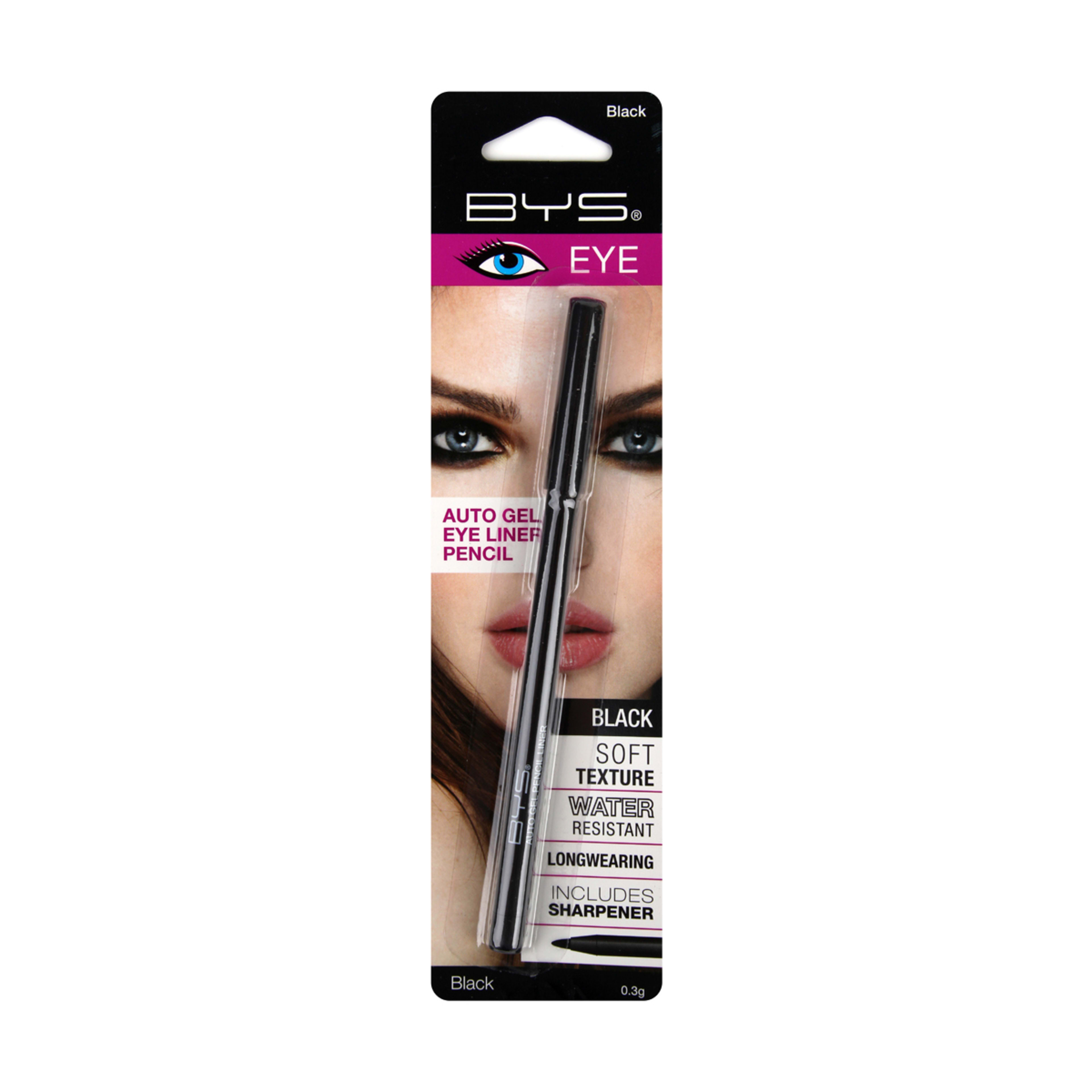 1 BYS Auto Gel Eyeliner Pencil - Black