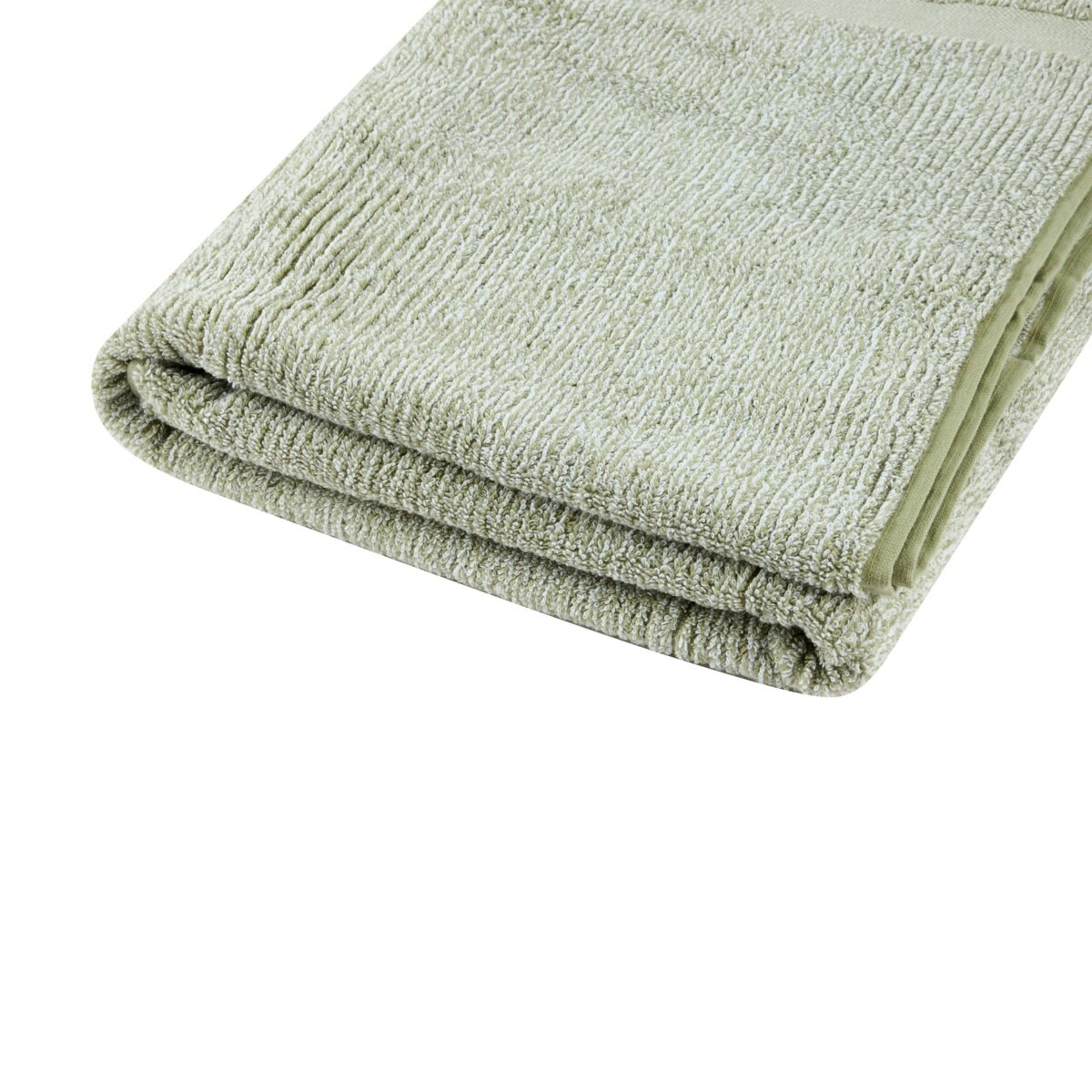 4 Cotton Austin Mega Towel - Sage, 4 of 5