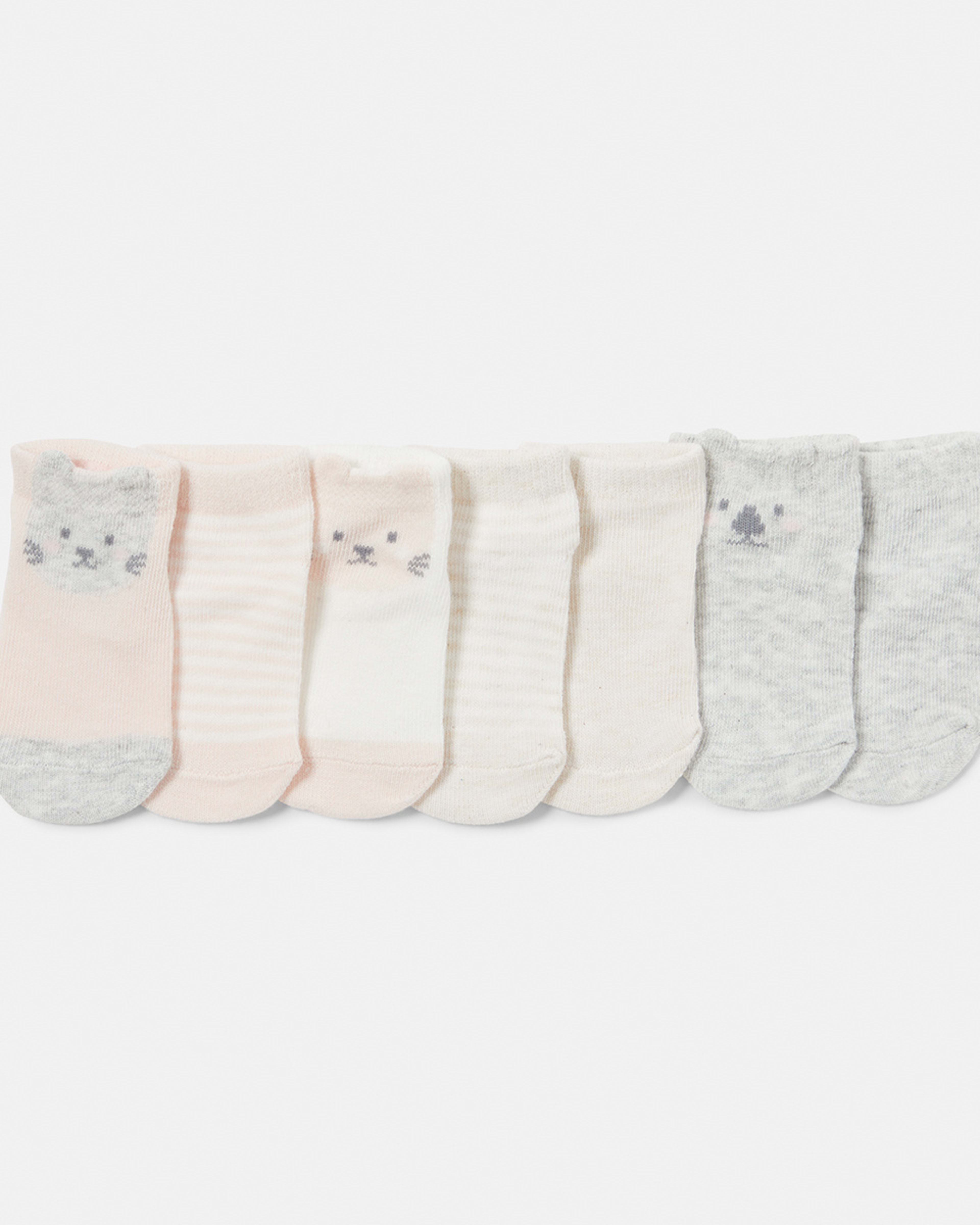7 Pack Novelty Low Cut Socks Kmart
