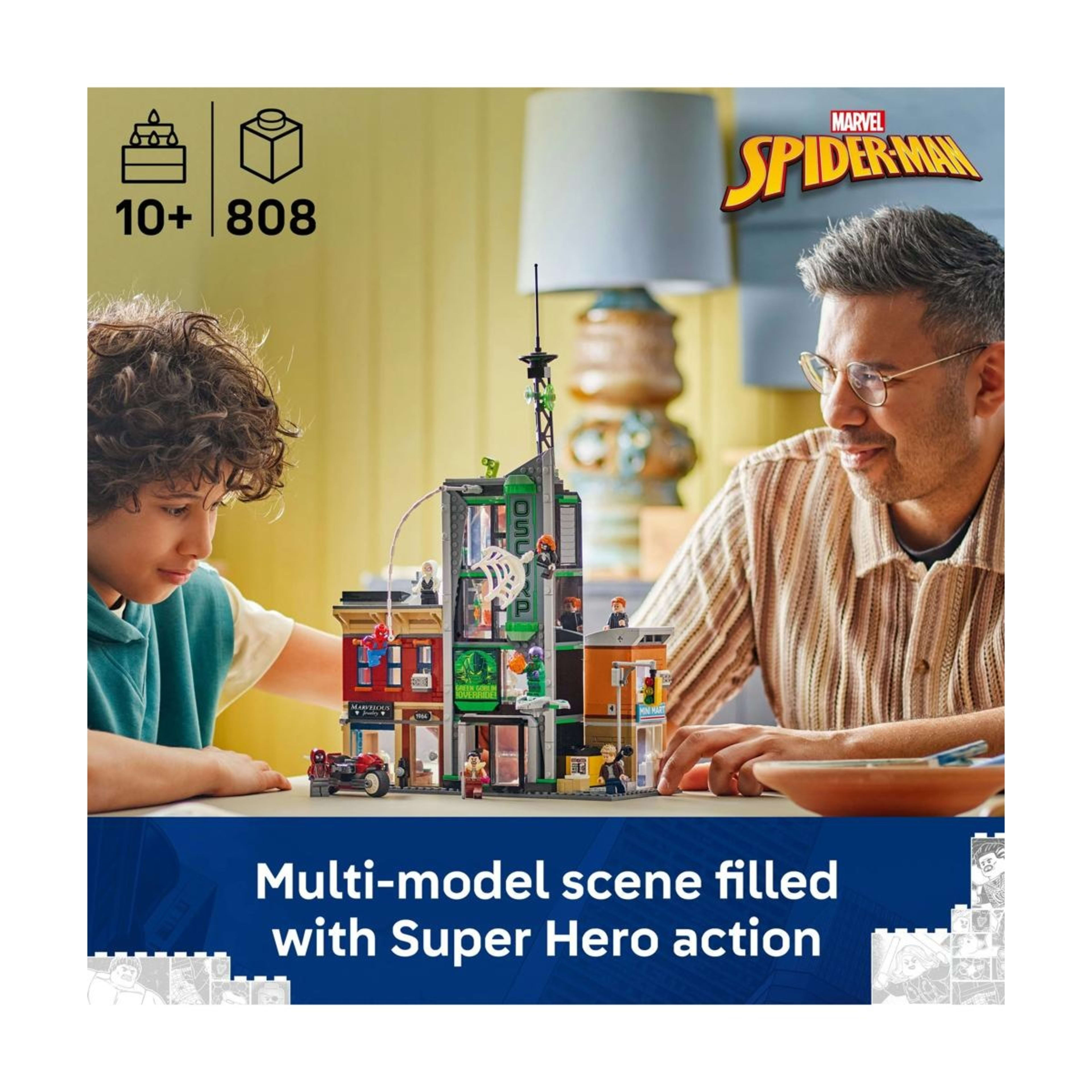 3 LEGO Marvel Super Heroes Spider-Man vs. Oscorp 76324, 3 of 10