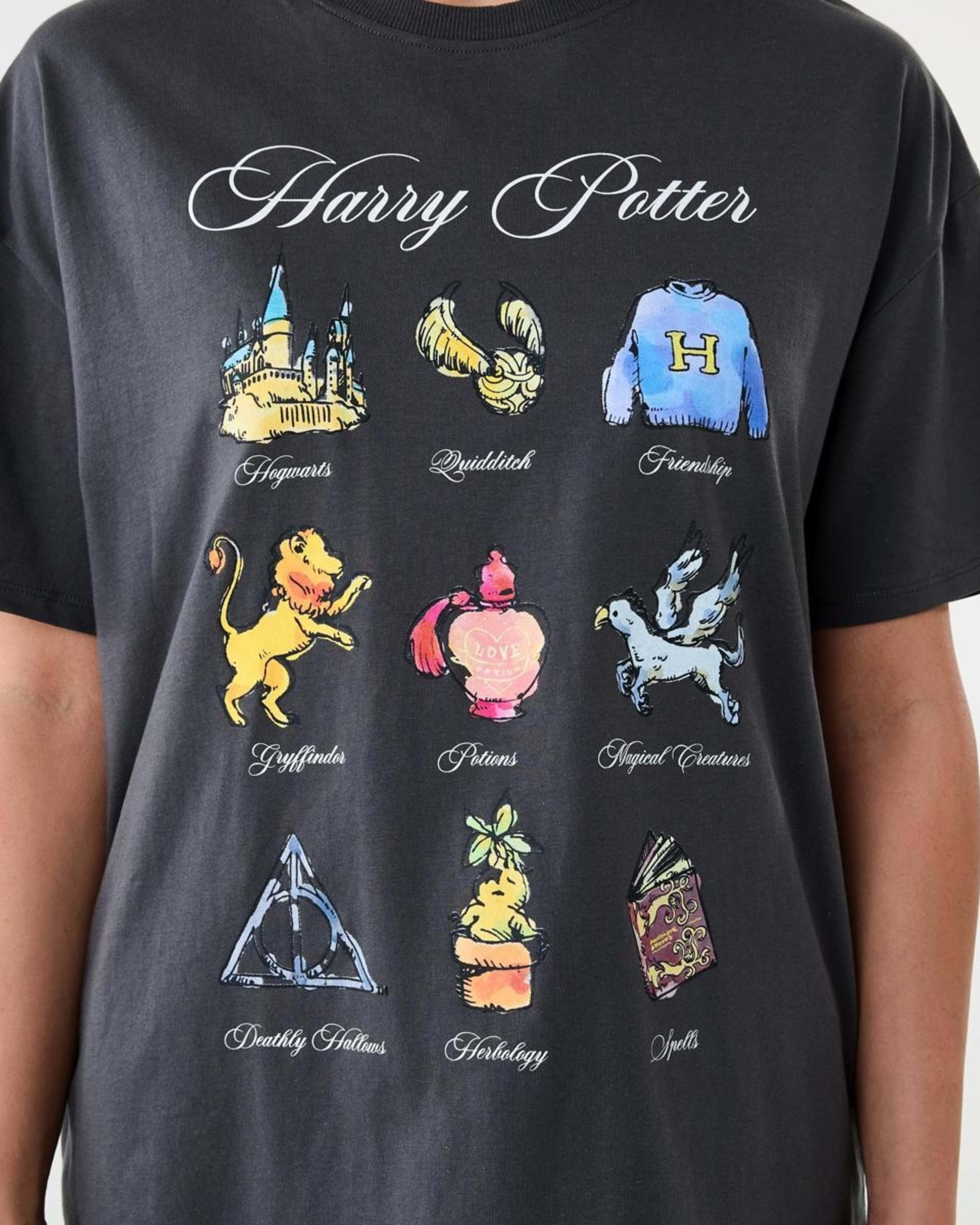5 Short Sleeve Harry Potter License T-shirt Hpotter, 5 of 5
