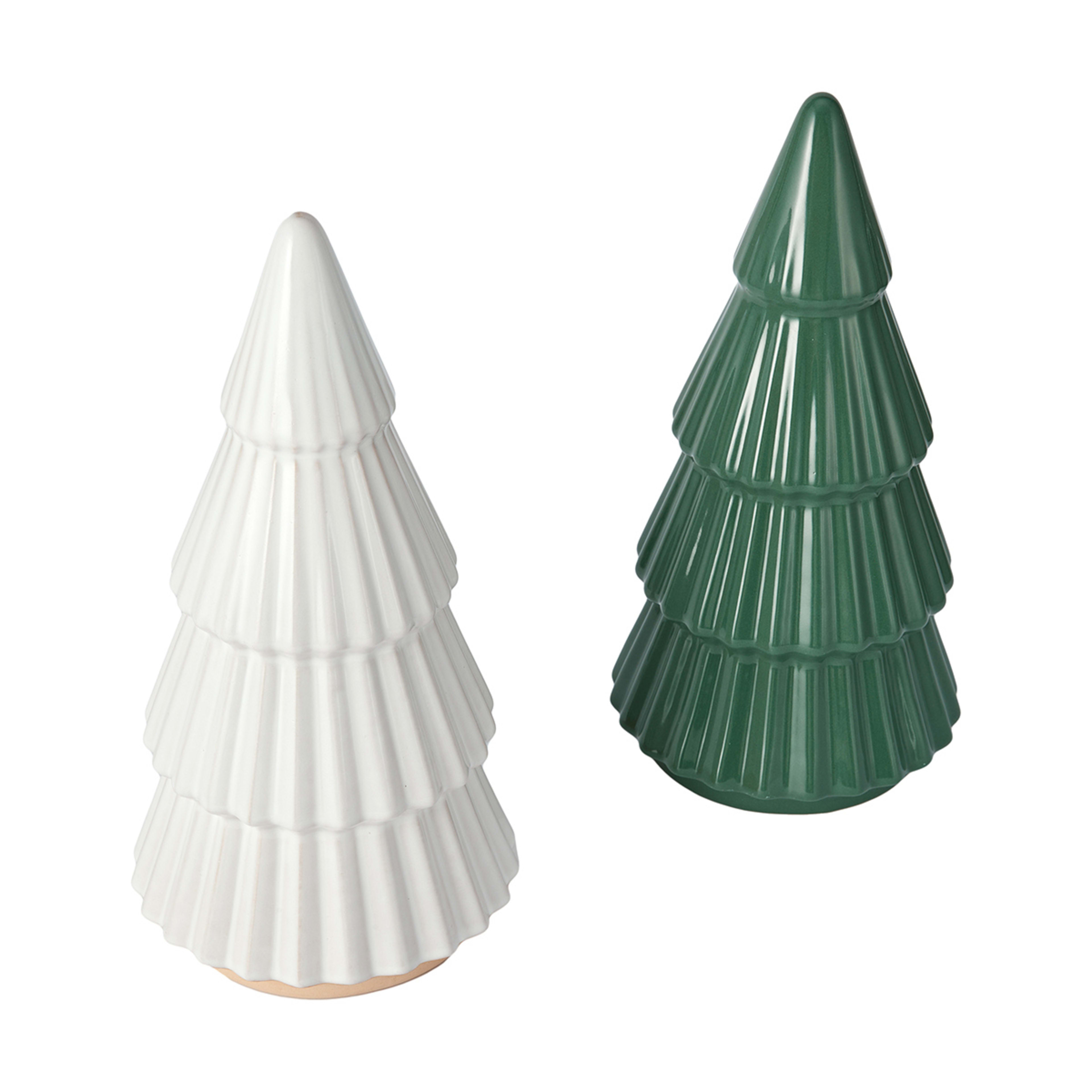 Christmas Tabletop Ceramic Tree Decoration Assorted Kmart NZ