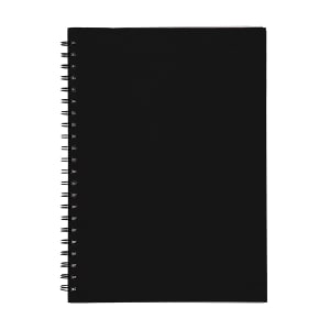 A4 Spiral Notebook - Black