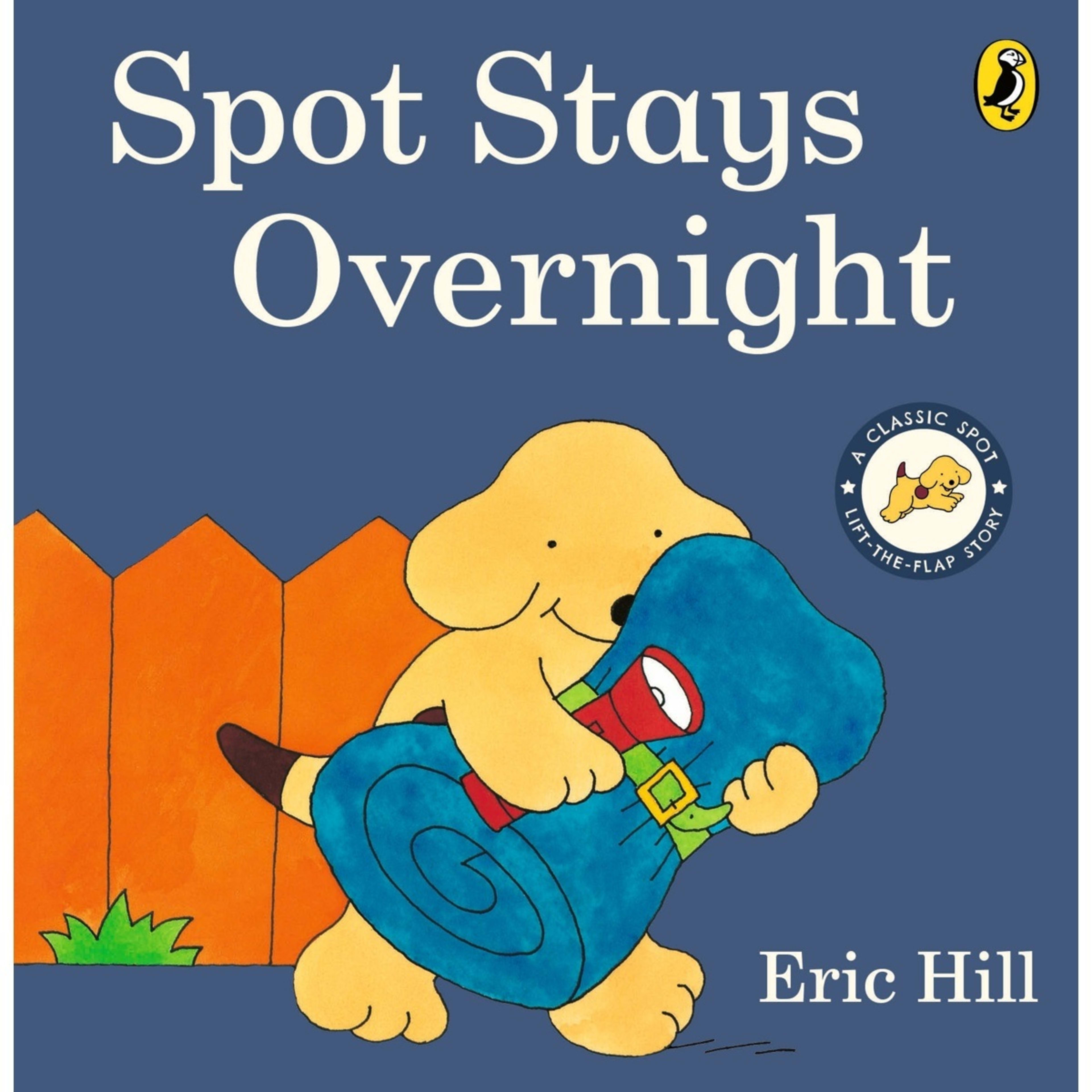 1 Spot Stays Overnight by Eric Hill - Book