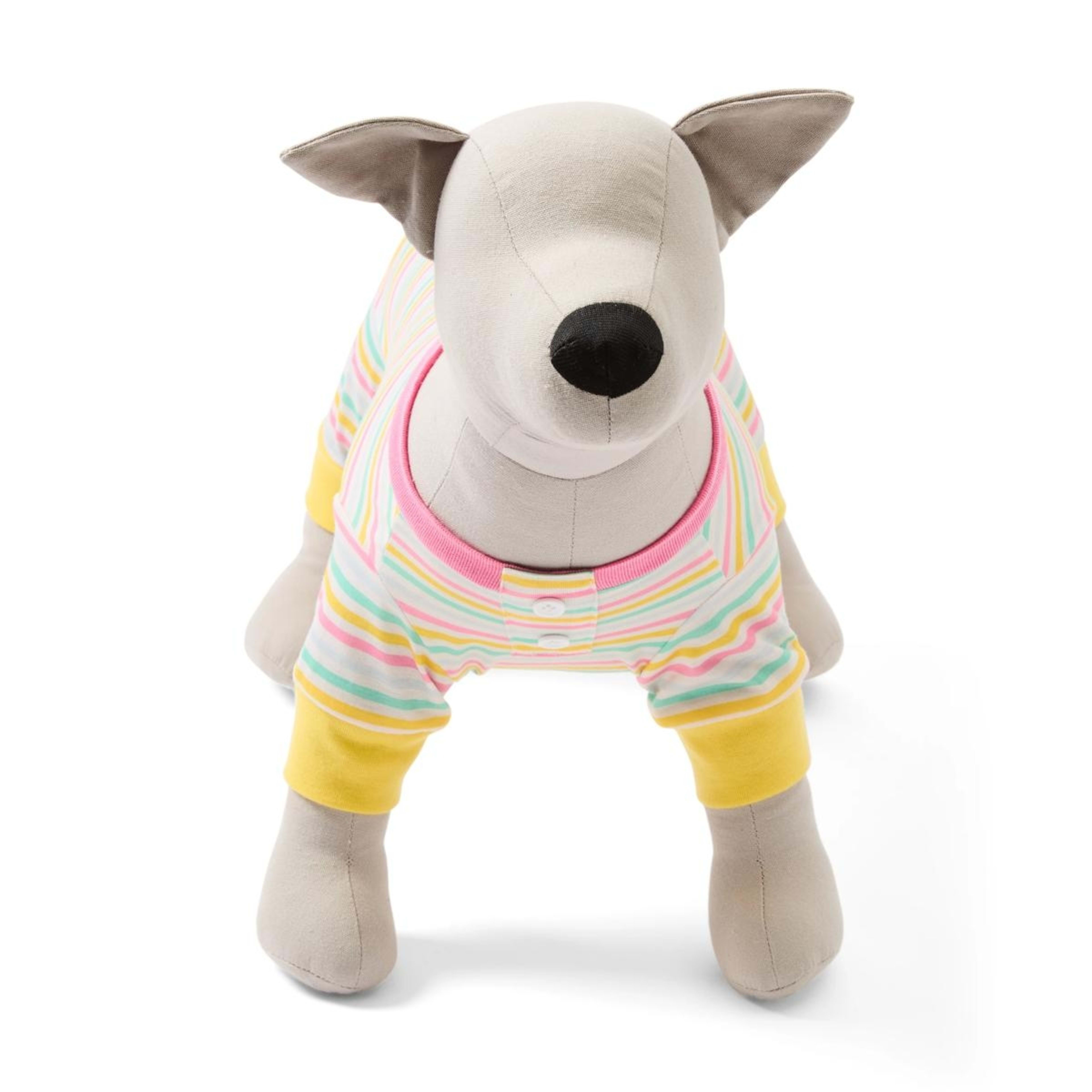 4 Pet Pyjamas Stripe - Small, Pink, 4 of 9