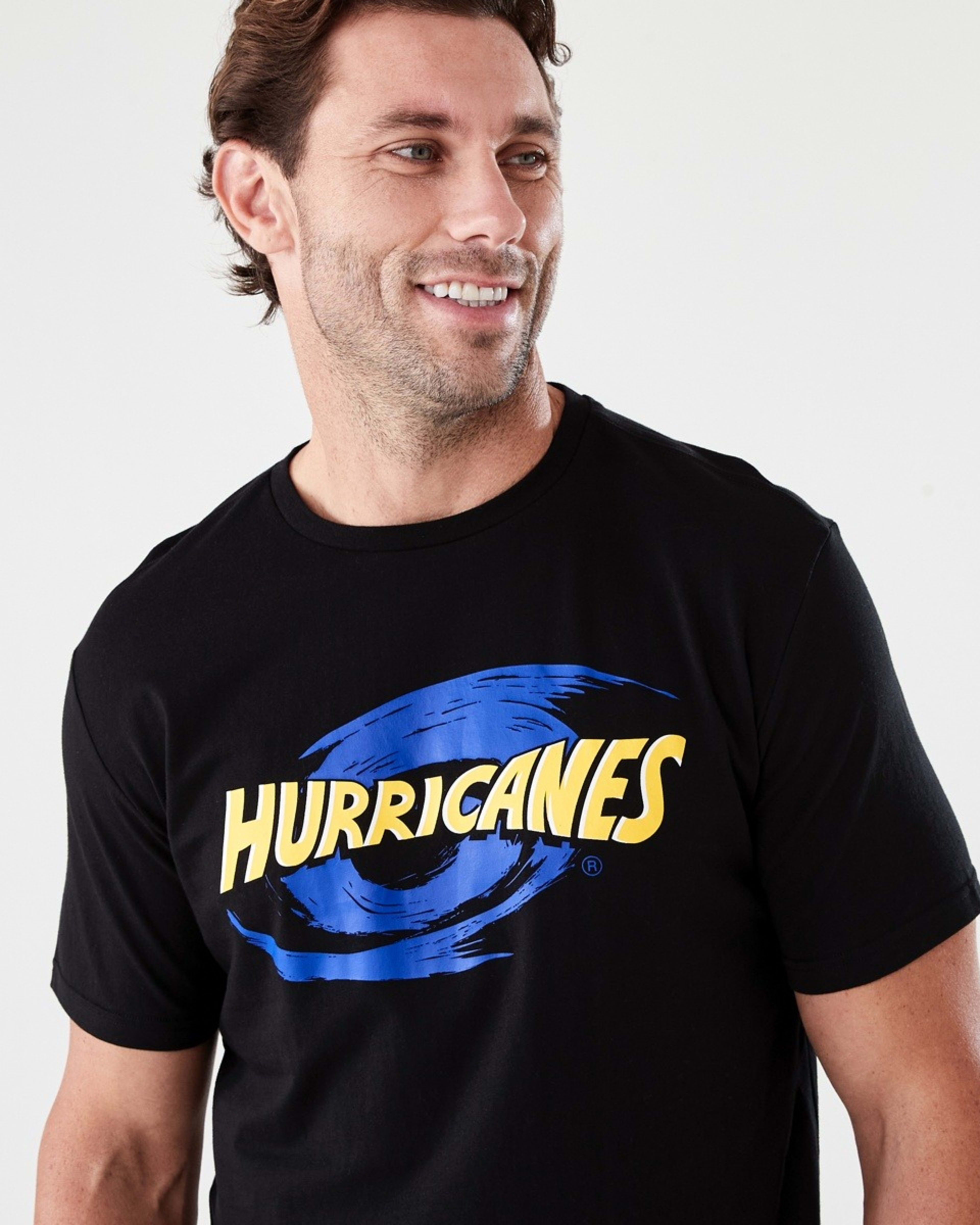 4 Official Super Rugby Adult T-shirt Hurricanes, 4 of 6