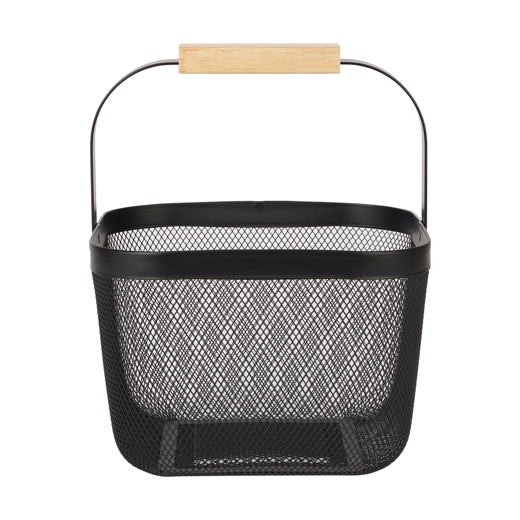 Wire Mesh Basket Black Kmart