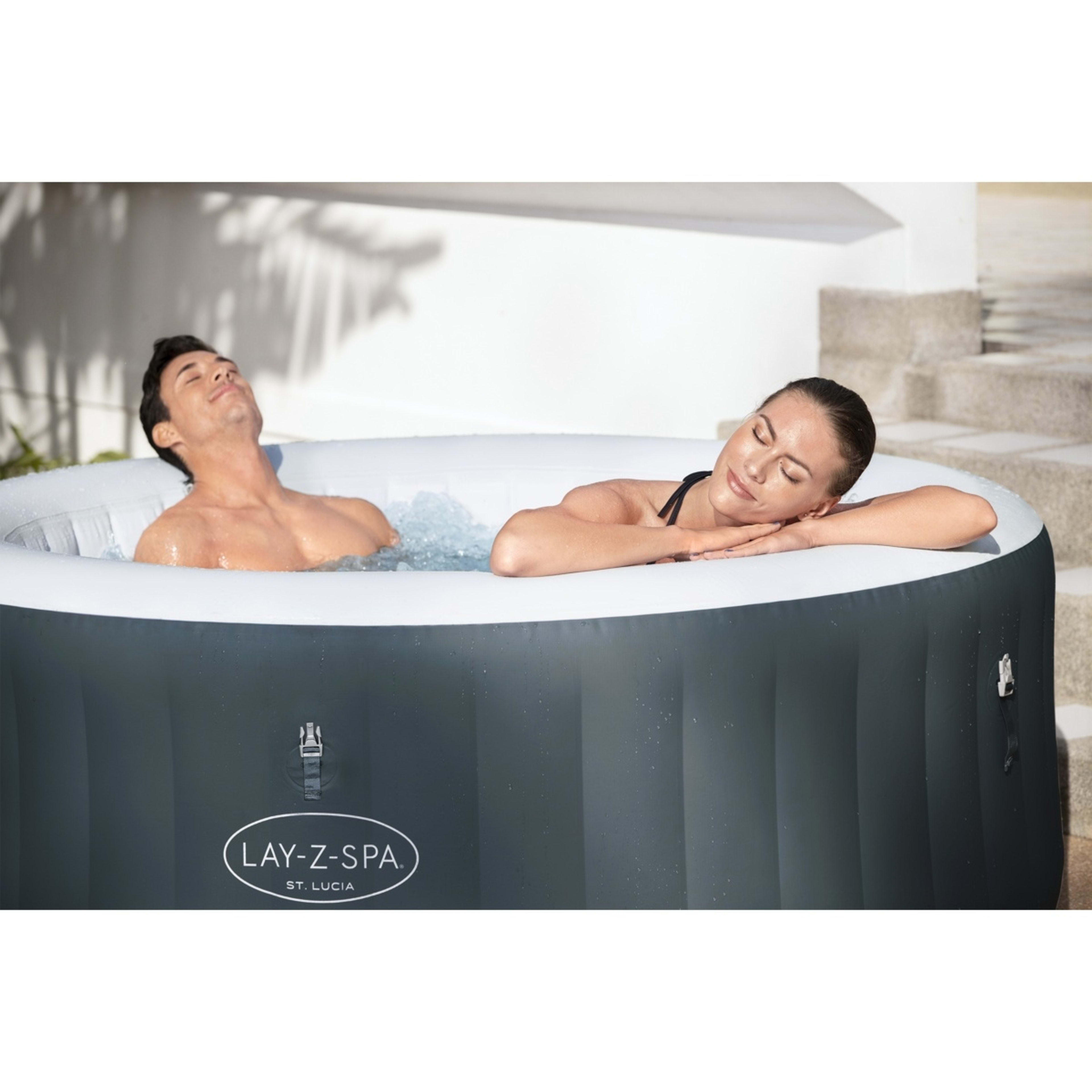 5 Bestway Lay-Z-Spa St. Lucia Inflatable Portable Spa, 5 of 5
