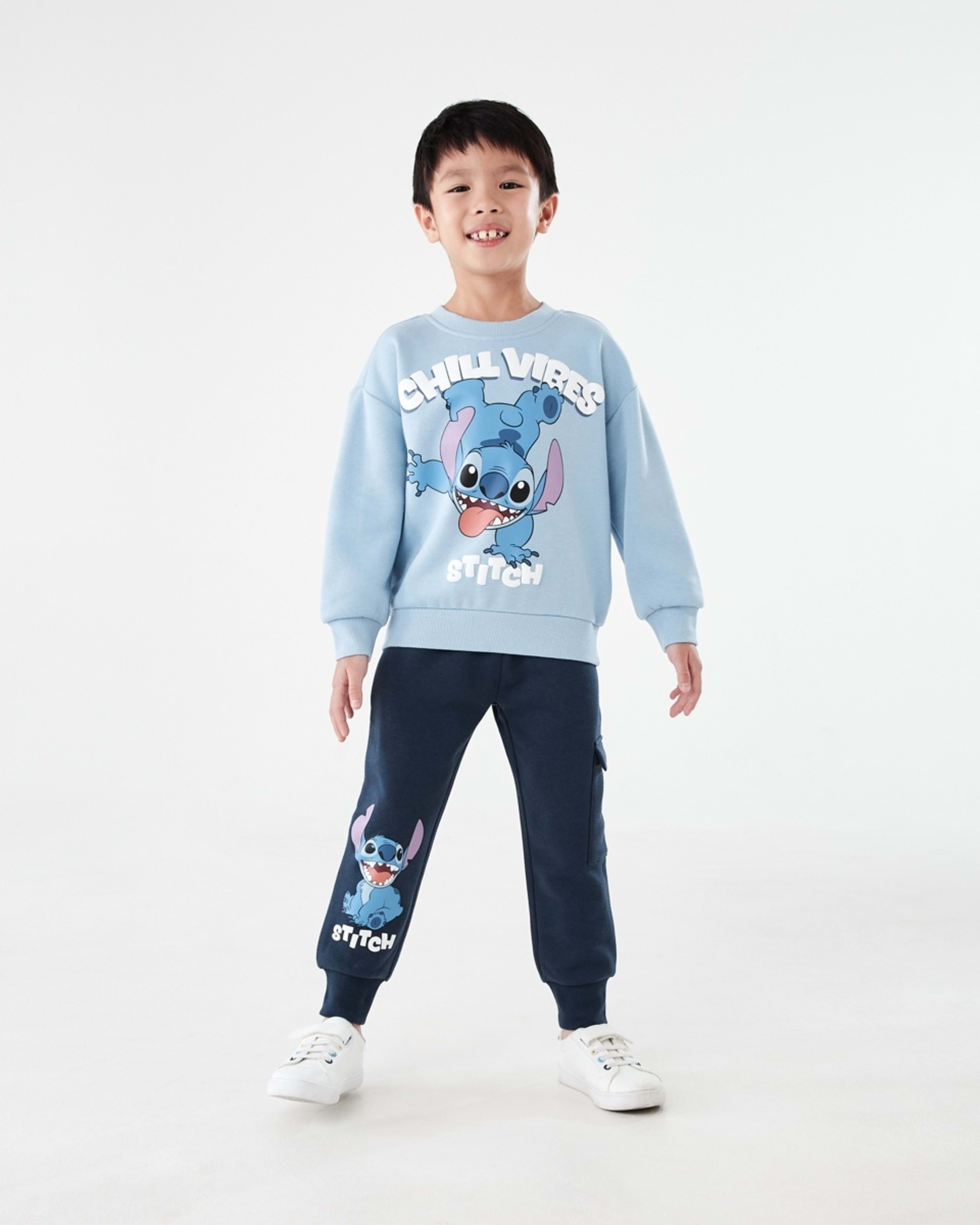 7 Disney Lilo & Stitch License Oversized Printed Trackpants Stitch, 7 of 10