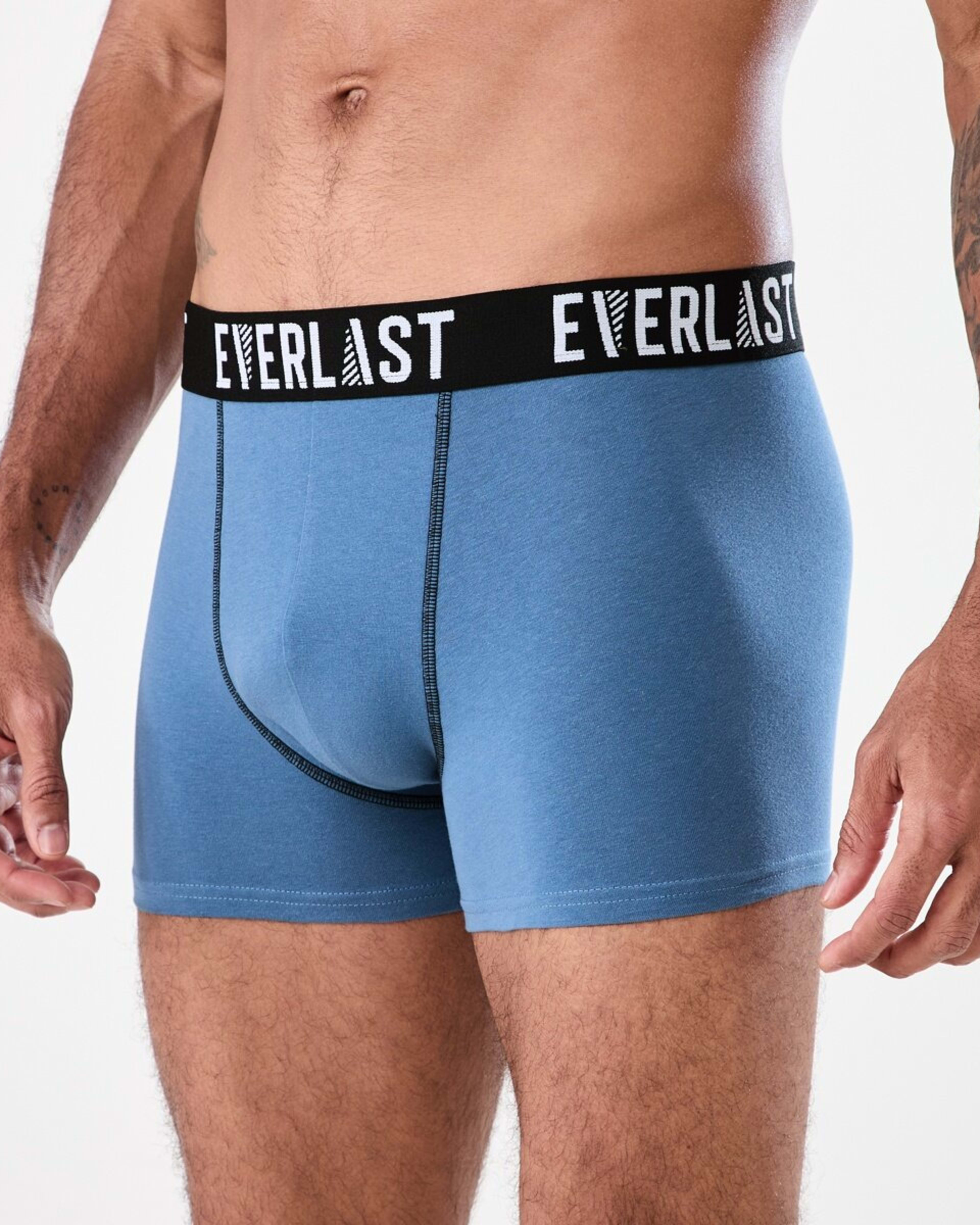 5 3 Pack Everlast Mens Workwear Trunks BLUE CAMO, 5 of 7