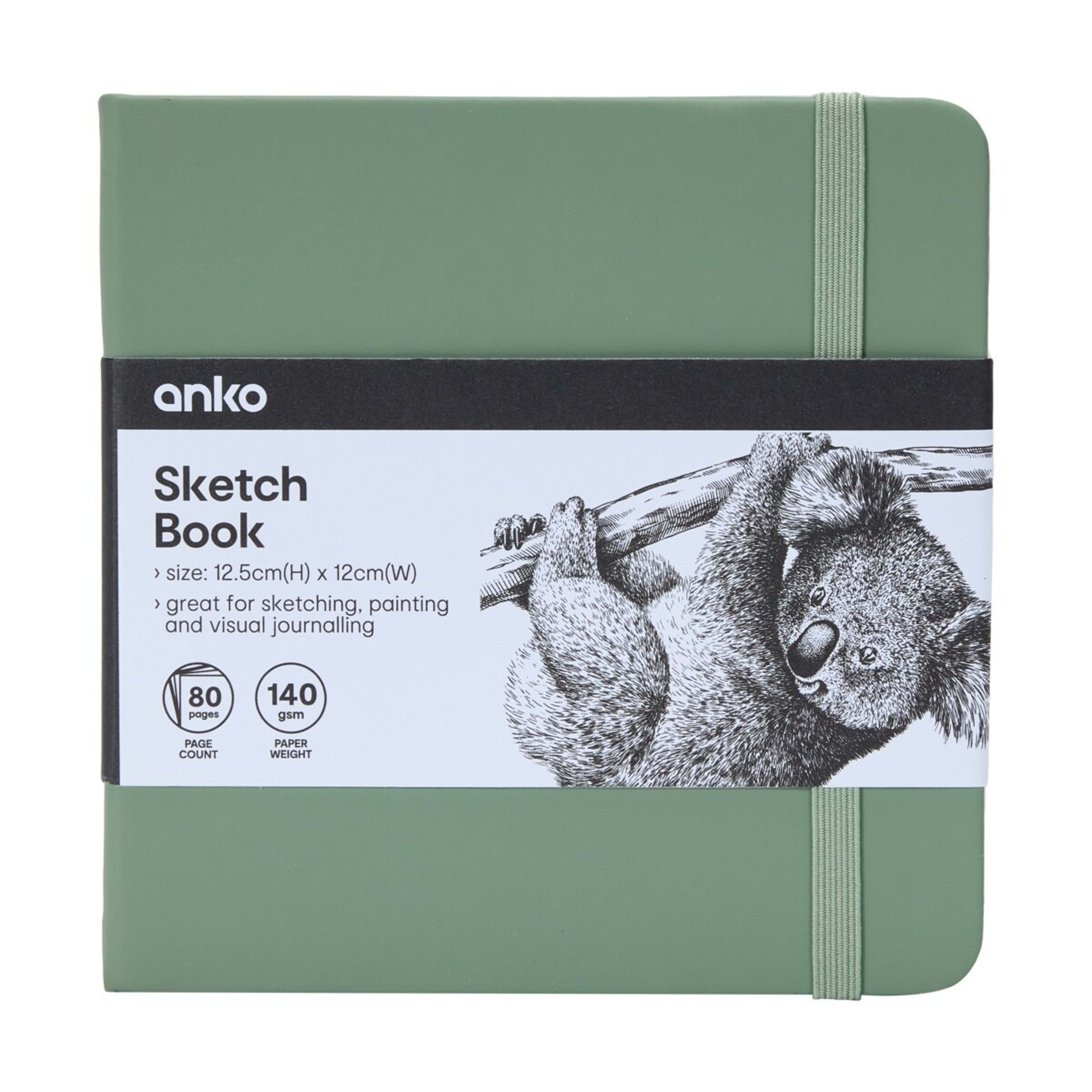 1 Sketch Book - Green