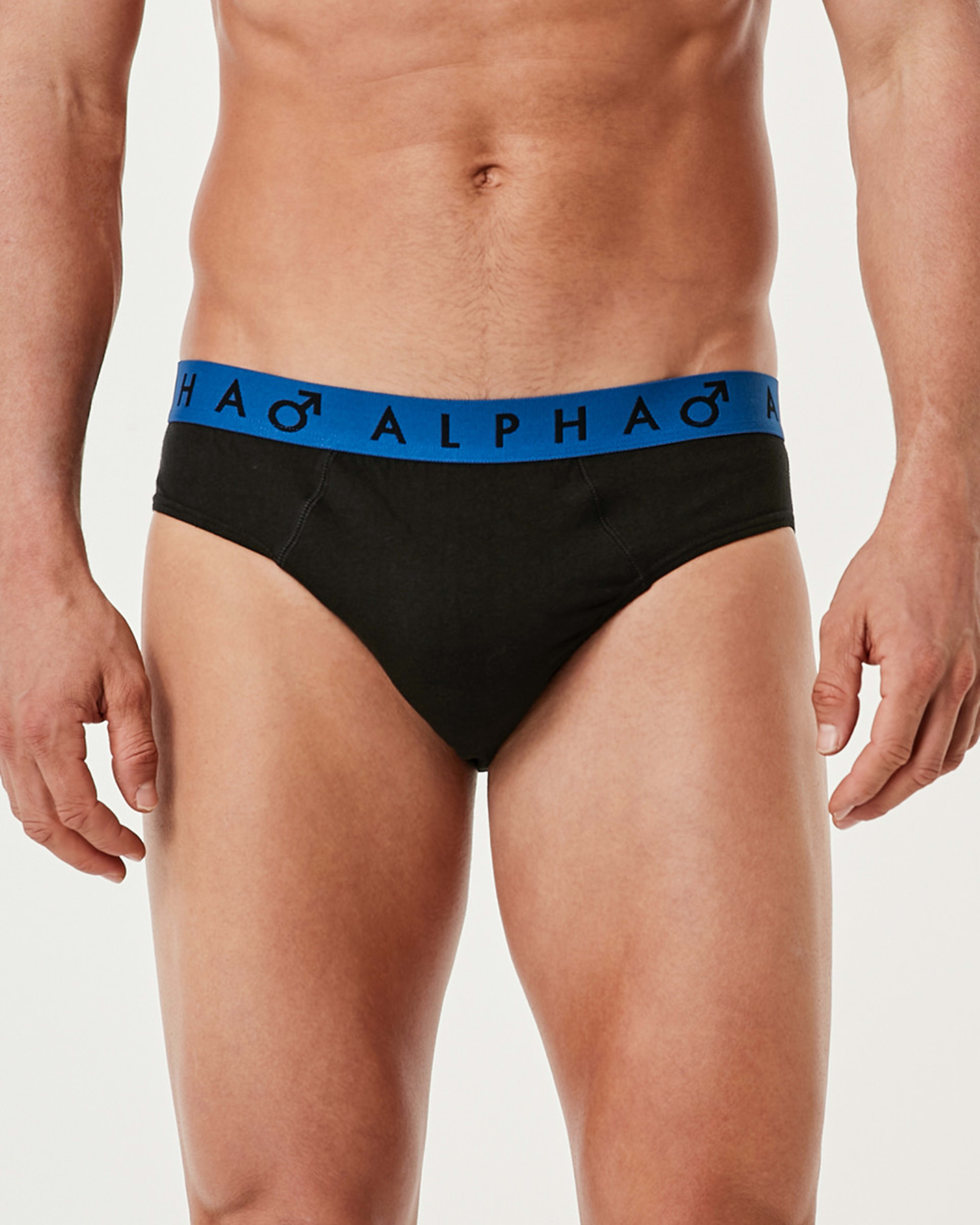 4 5 Pack Attached Elastic Hipster Briefs BLACK BRIGHT, 4 of 10