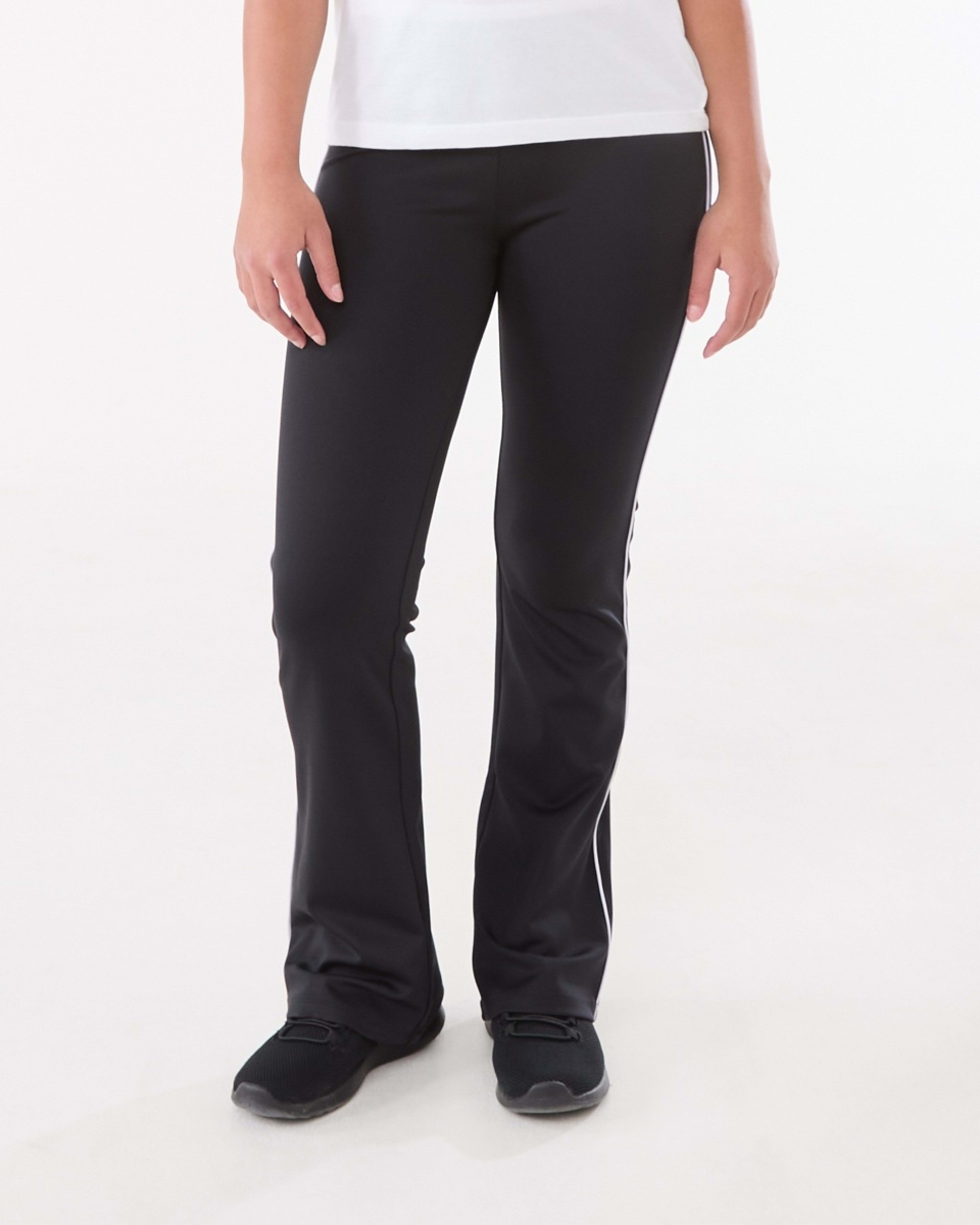 1 Active Kids Flare Leggings BLACK, 1 of 6