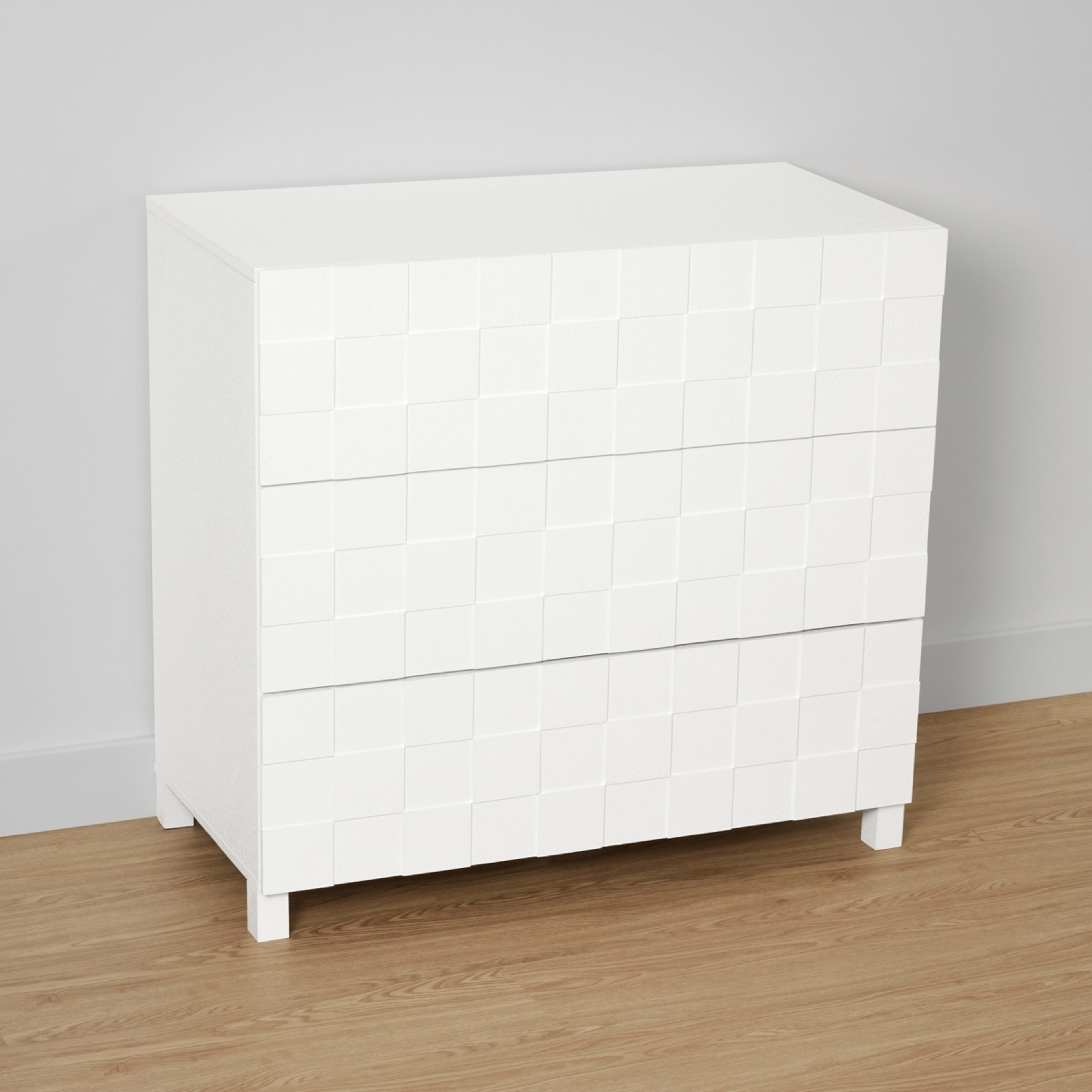 5 Chase Check 3 Drawer Chest - White, 5 of 10
